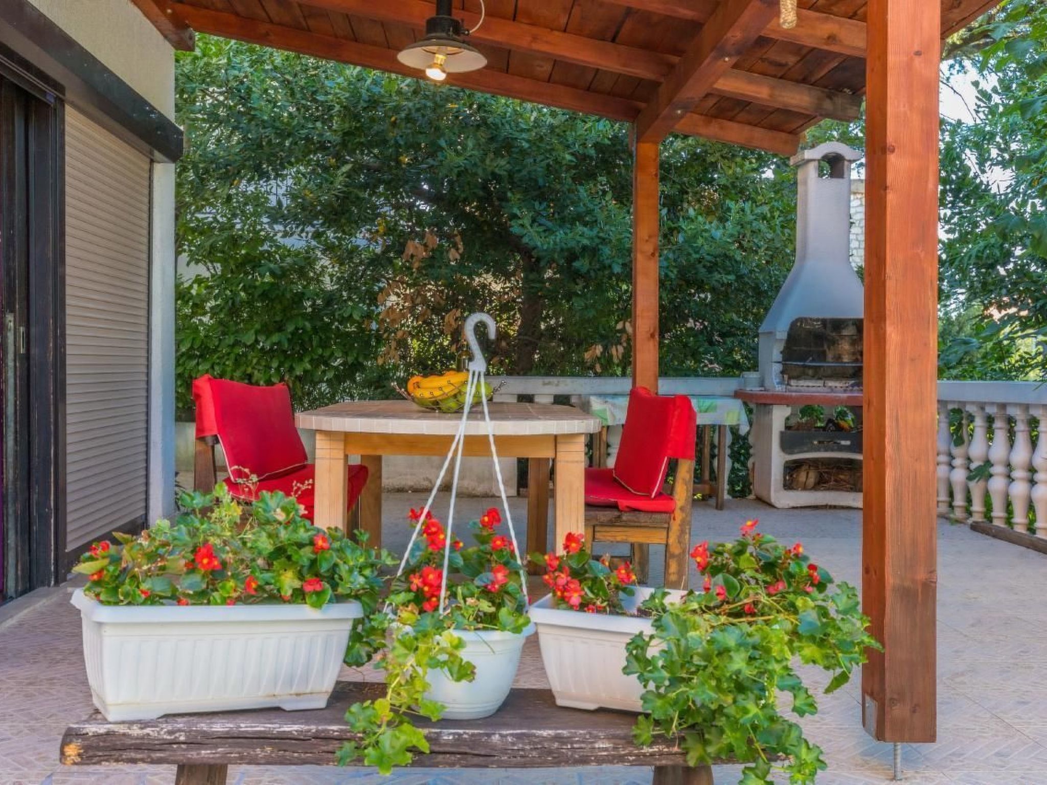 Wohnung in Crikvenica mit Großer Terrasse-Outside