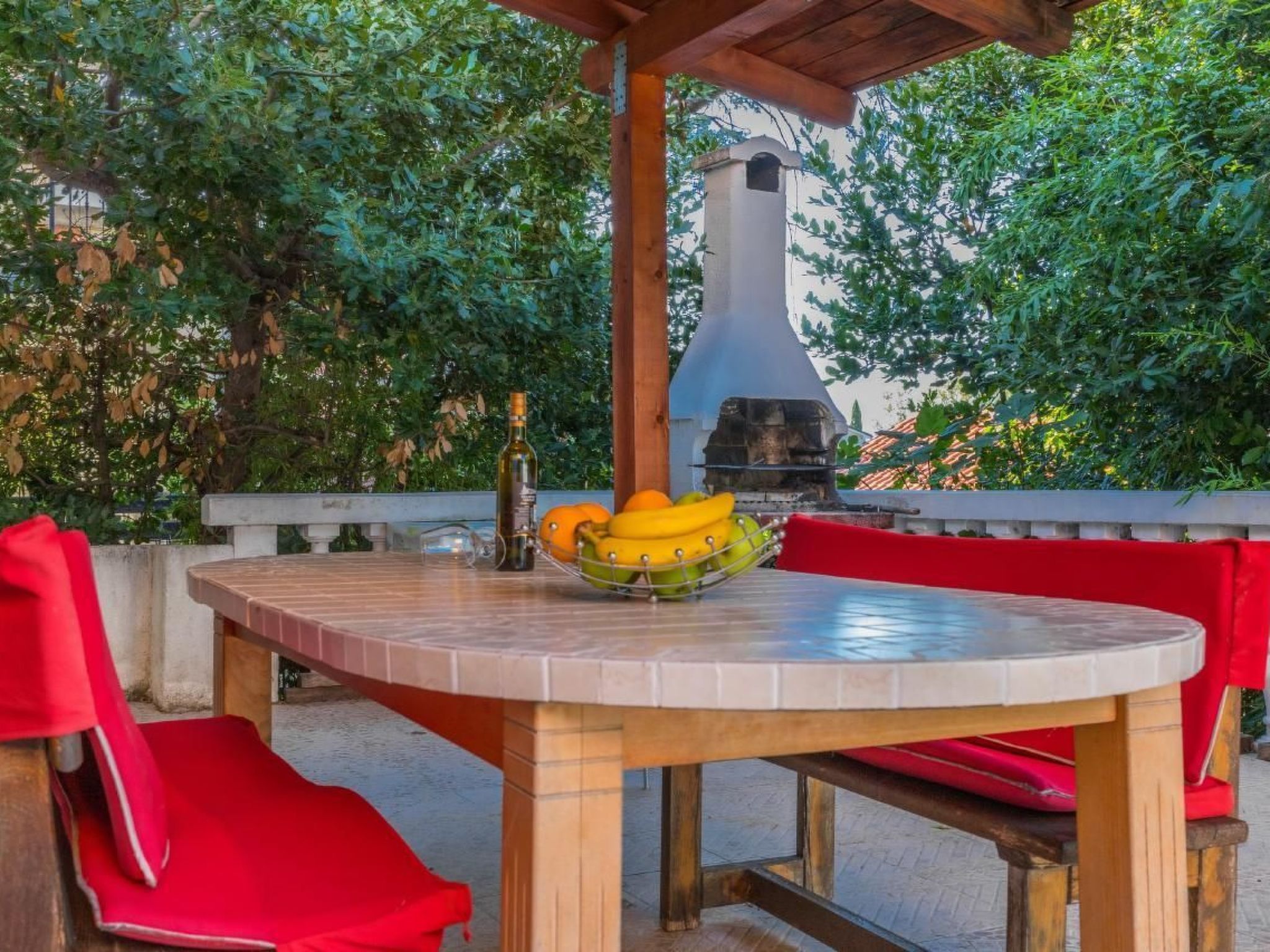 Wohnung in Crikvenica mit Großer Terrasse-Outside