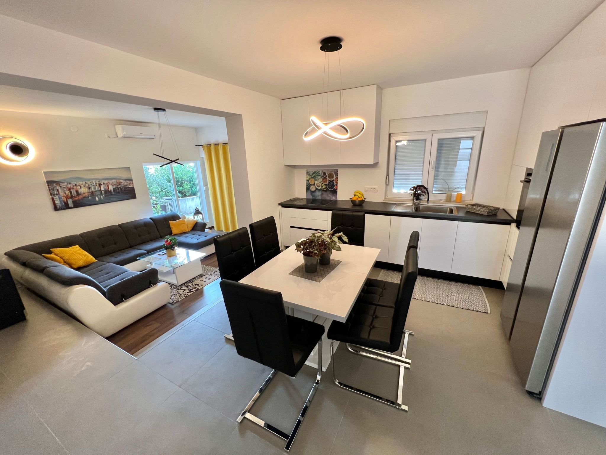 Wohnung in Crikvenica mit Großer Terrasse-Inside