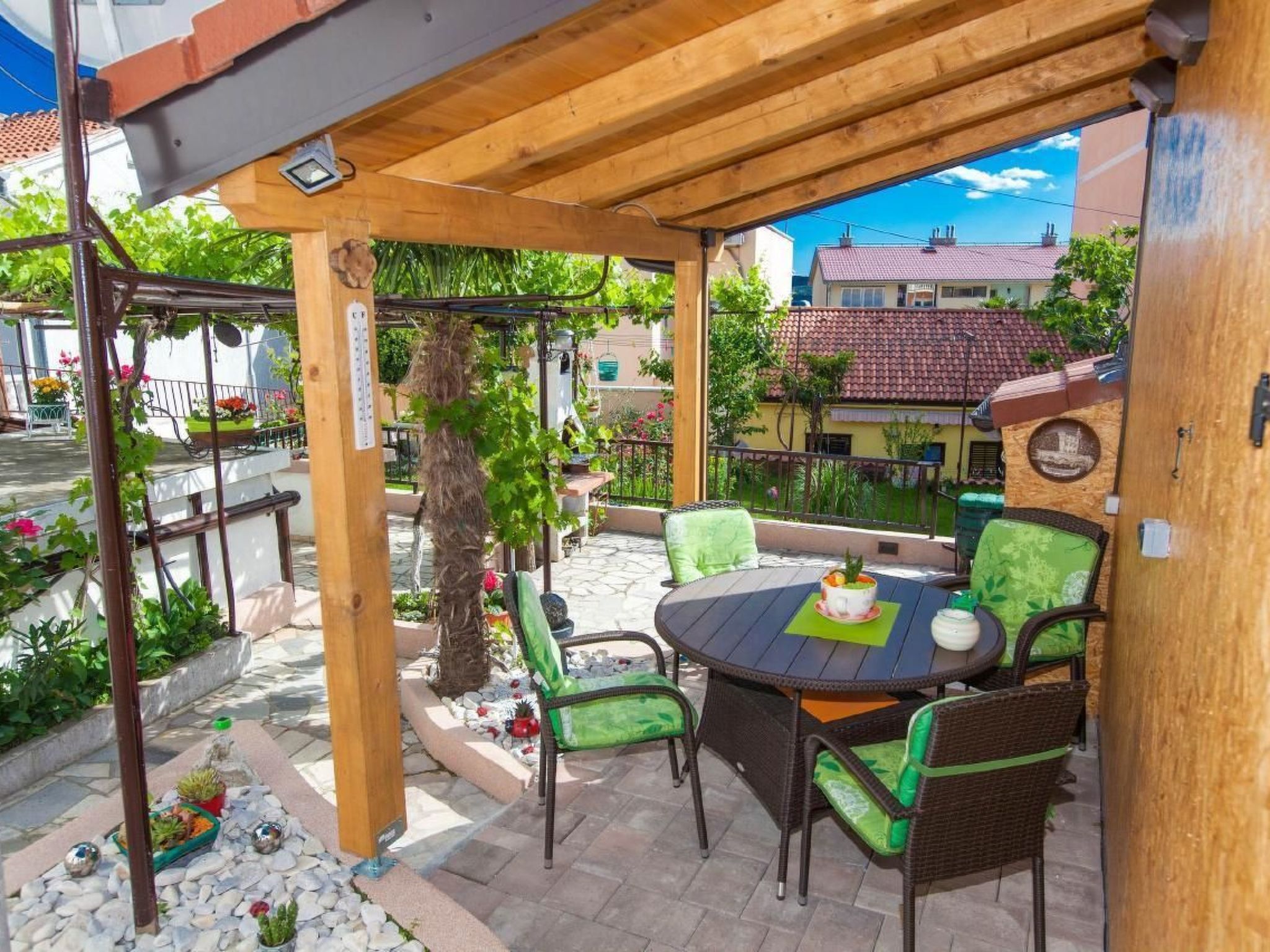 mit eigenem Garten und Grill Accommodation in Cirkvenica Riviera