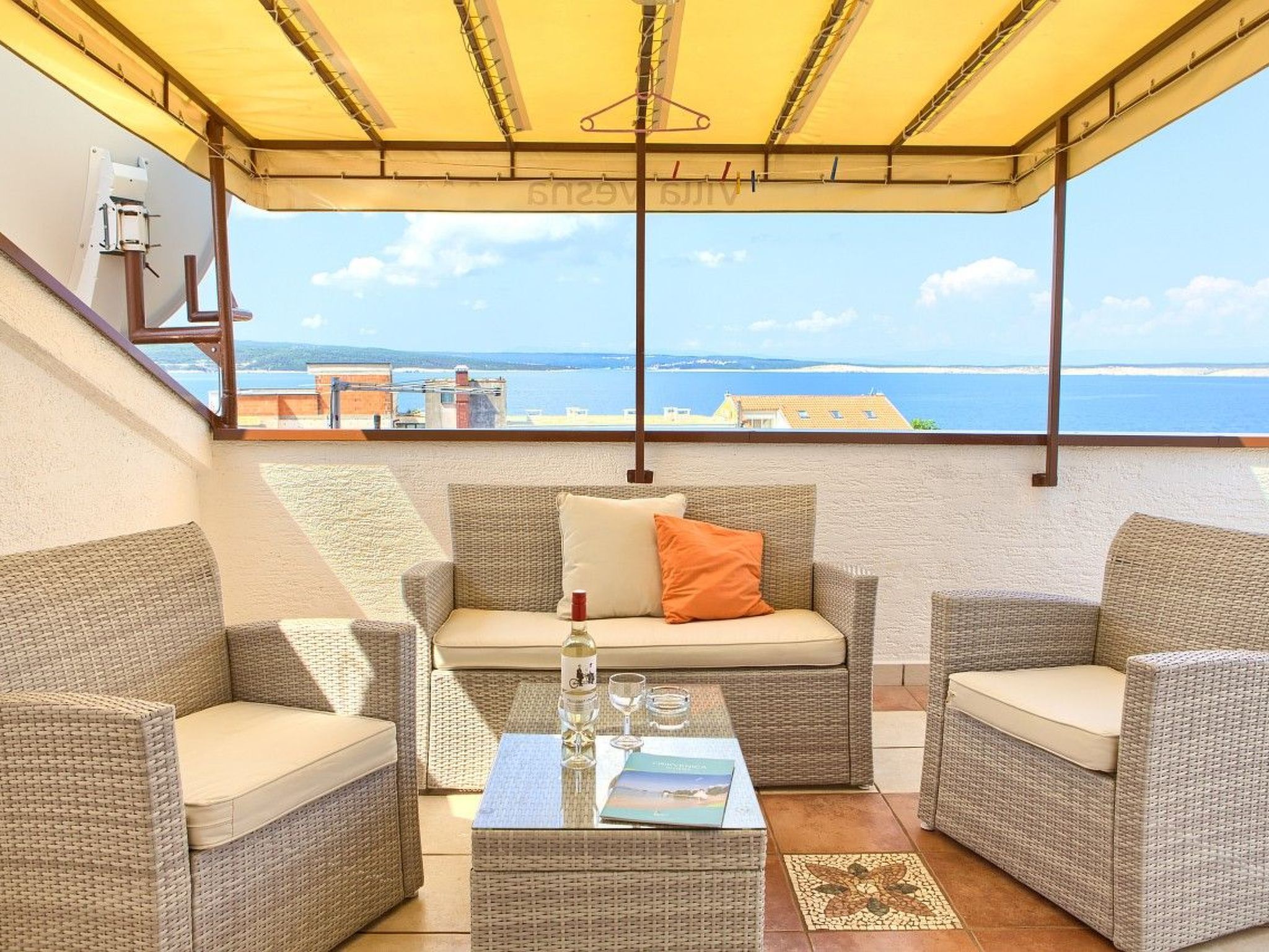 Familienferienwohnung mit Meerblick-Inside