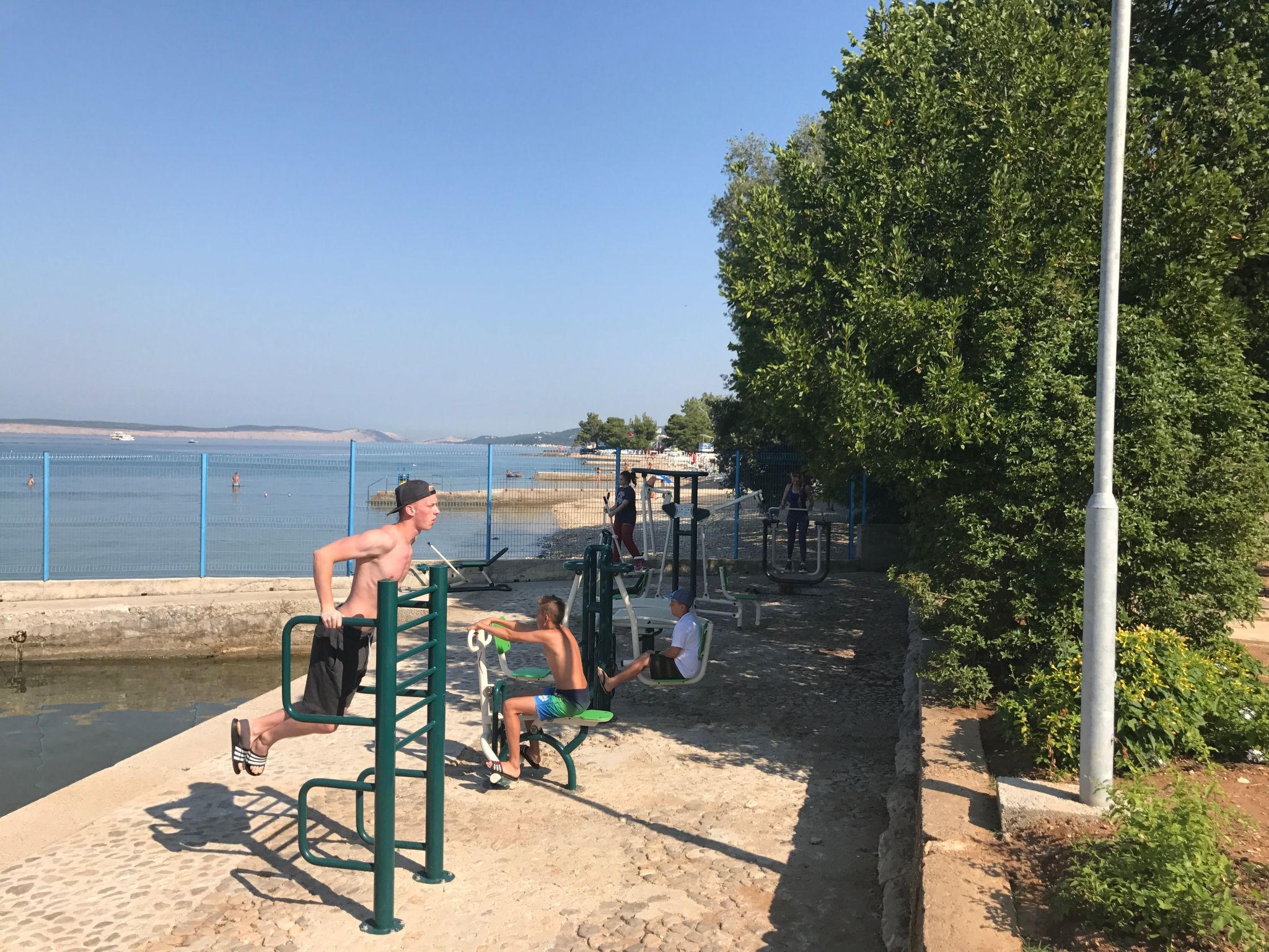 Familienappartement Balkon und Loggia mit Meerblick-Inside