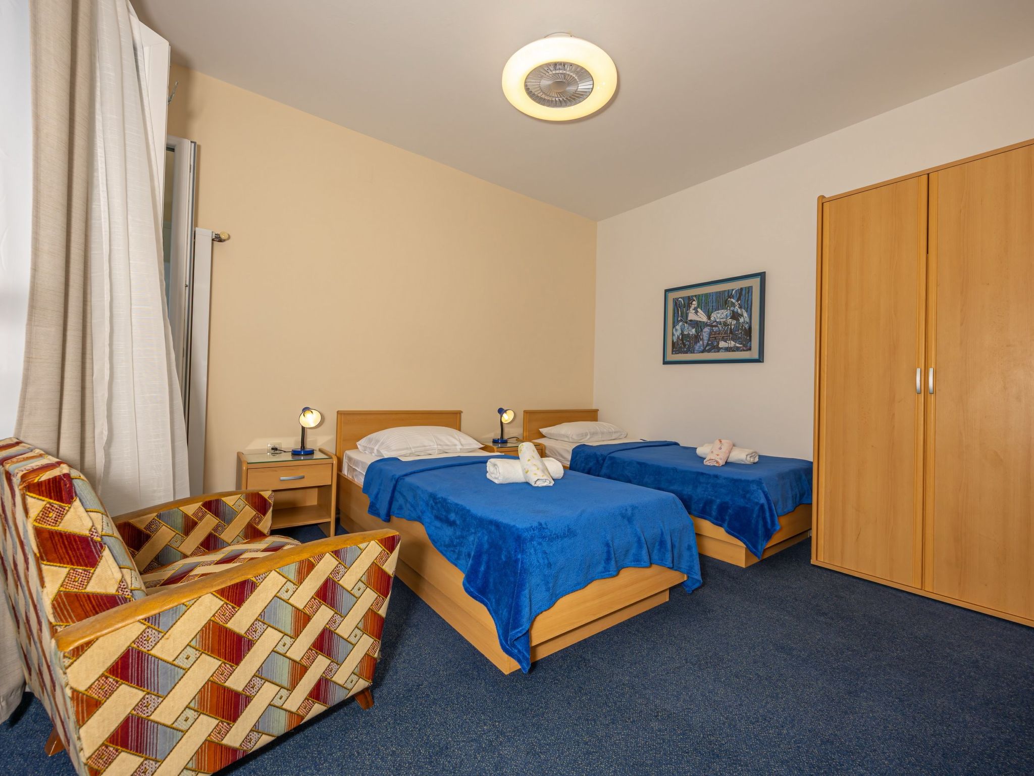 Familienappartement Balkon und Loggia mit Meerblick-Inside