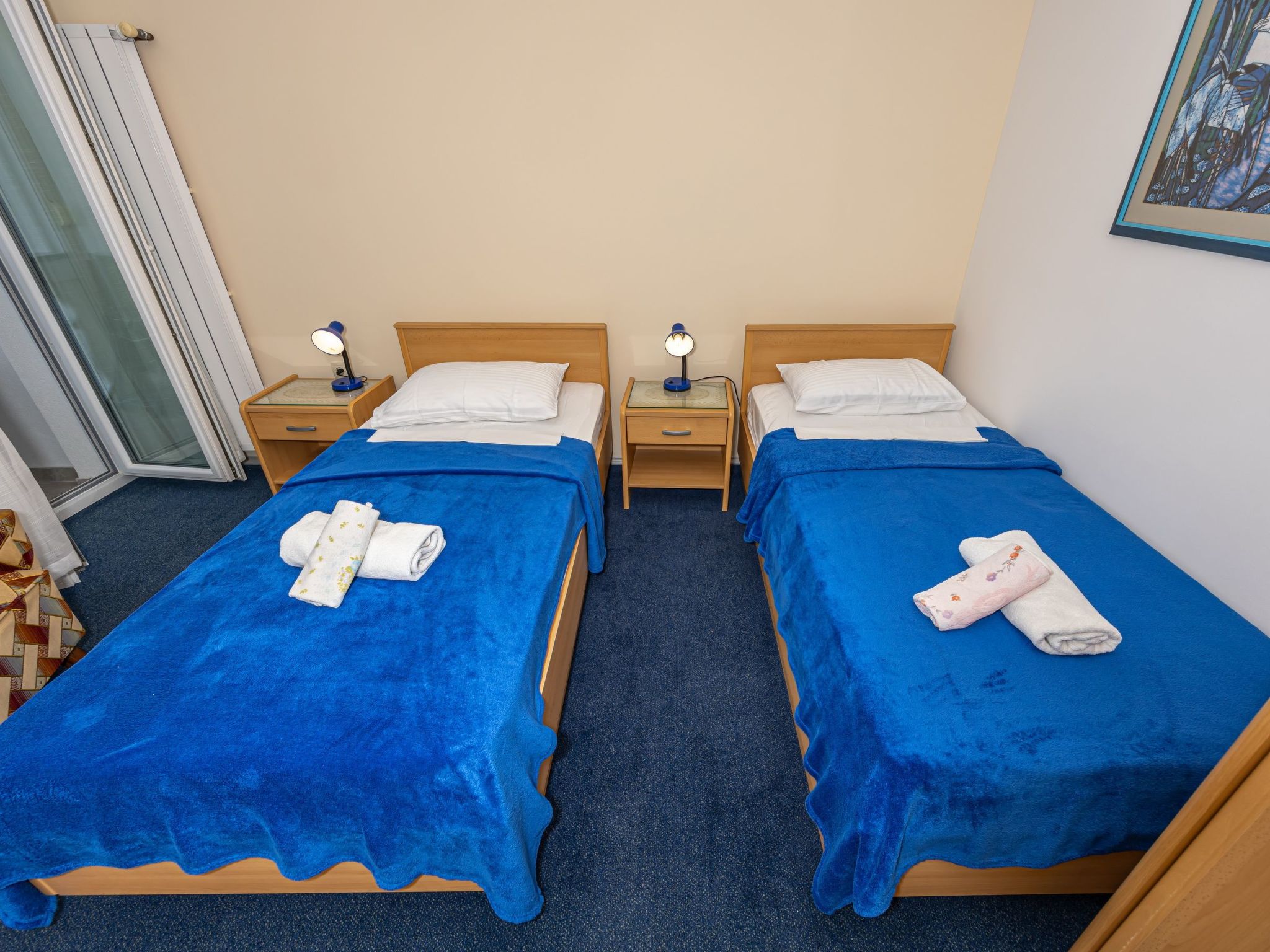 Familienappartement Balkon und Loggia mit Meerblick-Inside