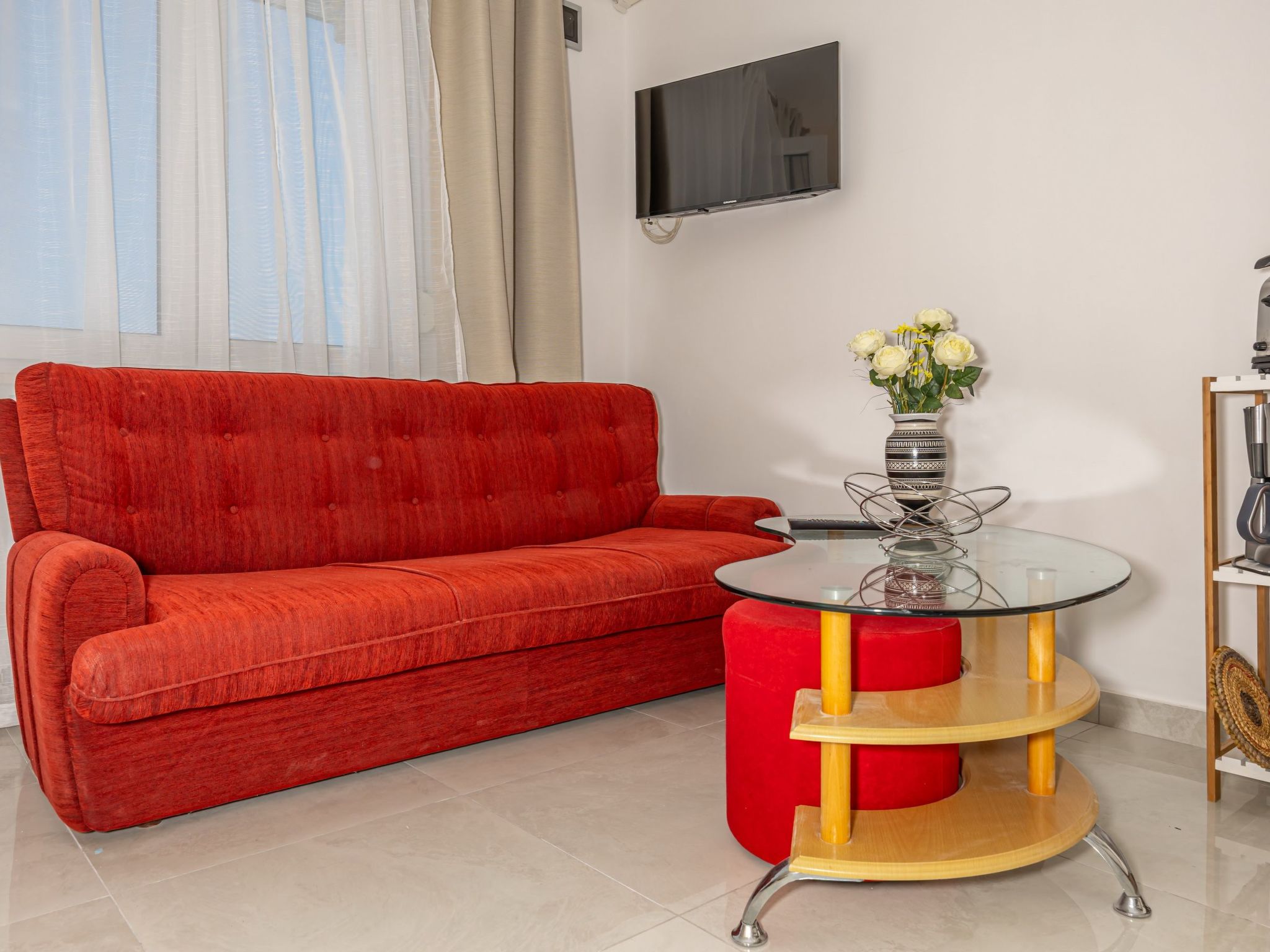 Familienappartement Balkon und Loggia mit Meerblick-Inside