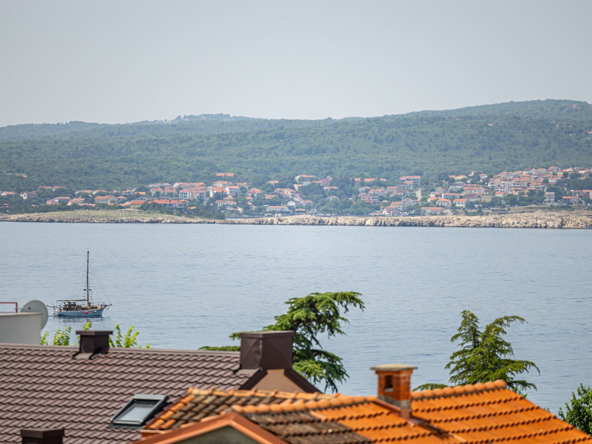 Familienappartement Balkon und Loggia mit Meerblick-Inside