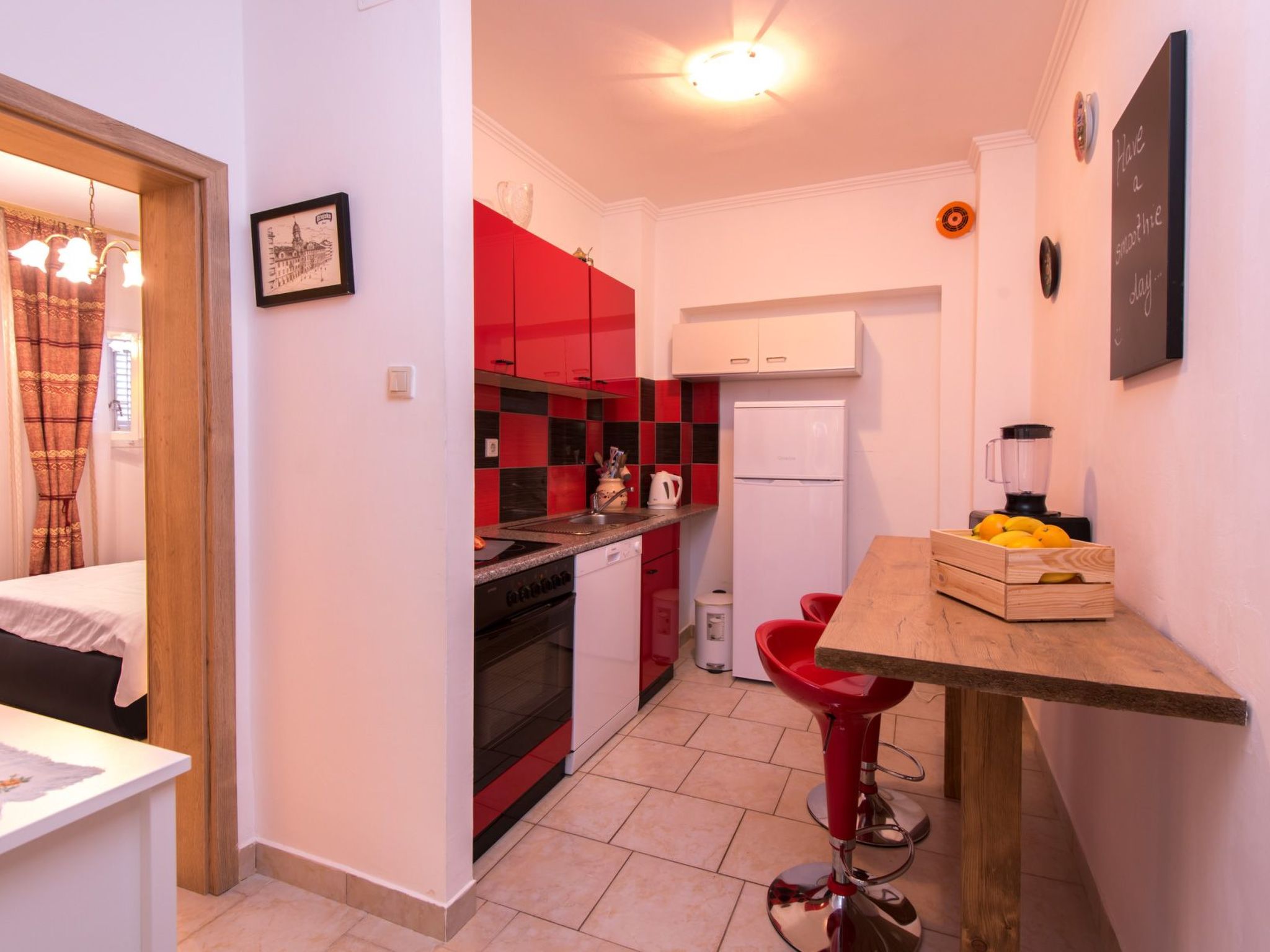 Ferienvilla "Goran" mit Blick auf das Wasser-Dedans