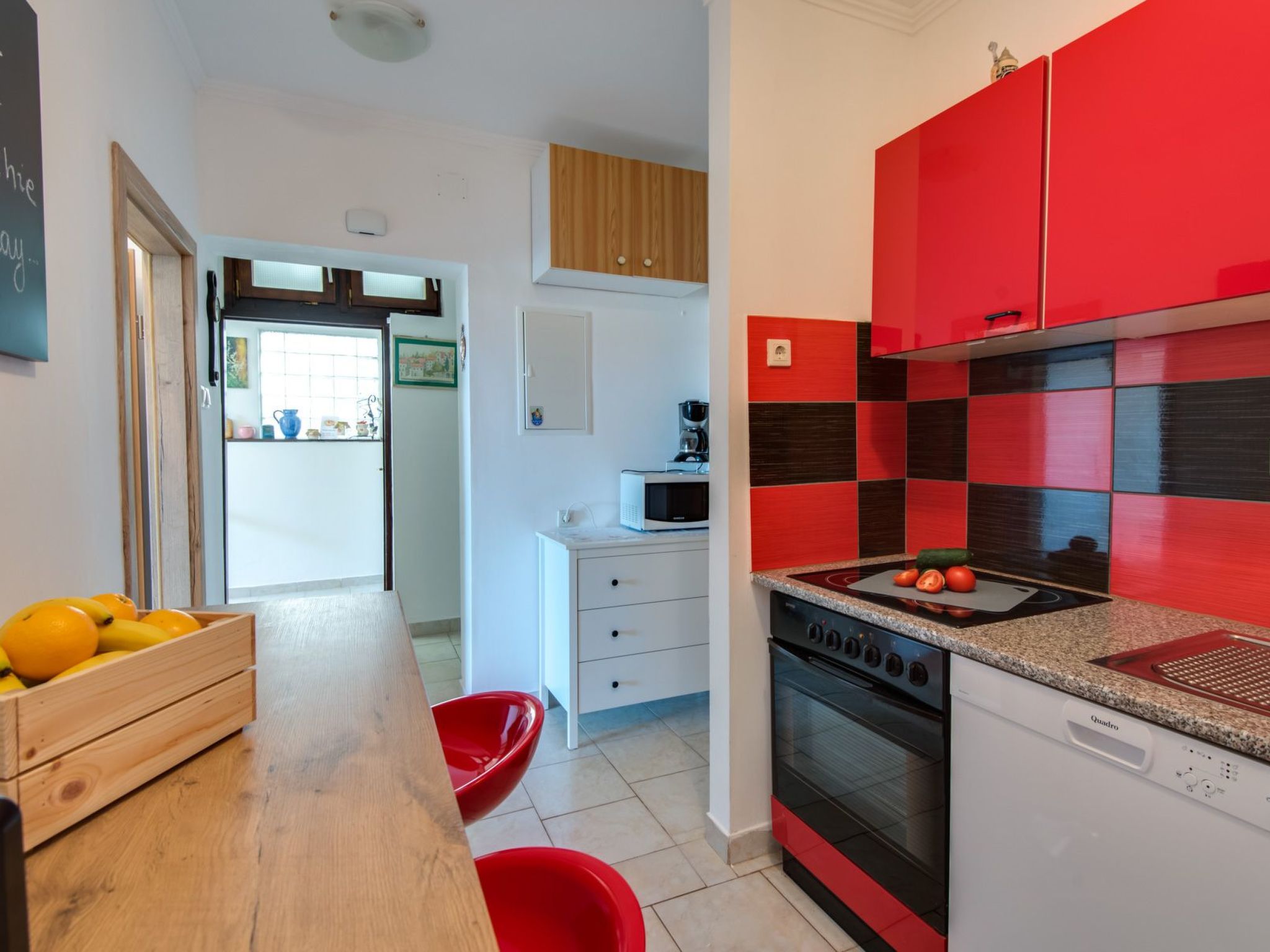 Ferienvilla "Goran" mit Blick auf das Wasser-Dedans