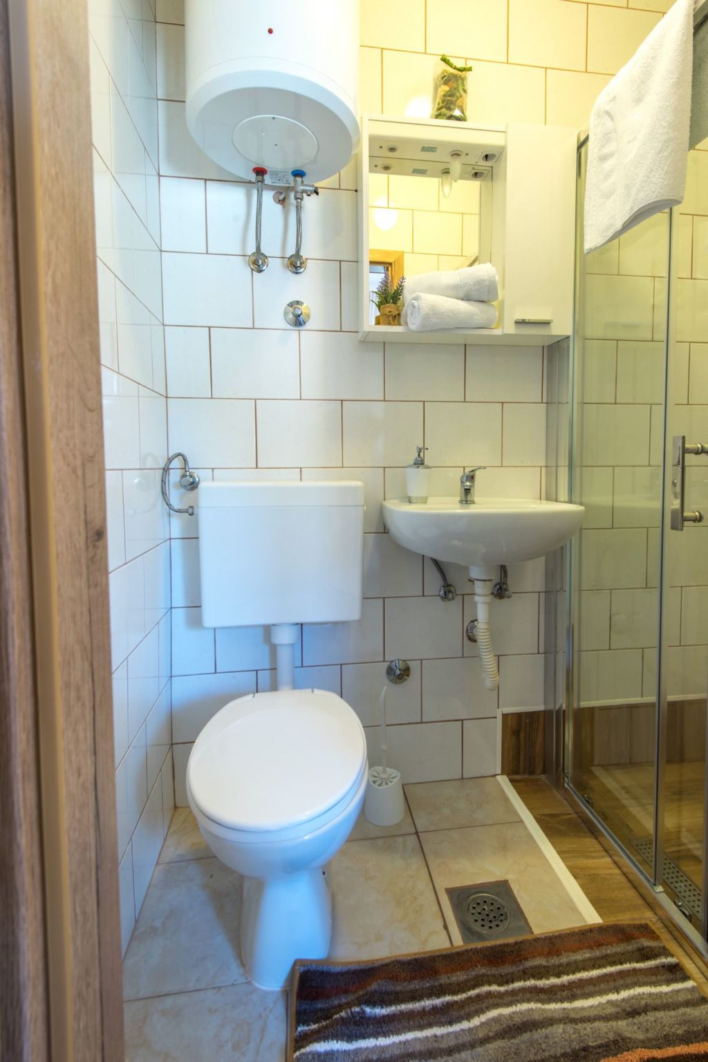 Ferienvilla "Goran" mit Blick auf das Wasser-Dedans