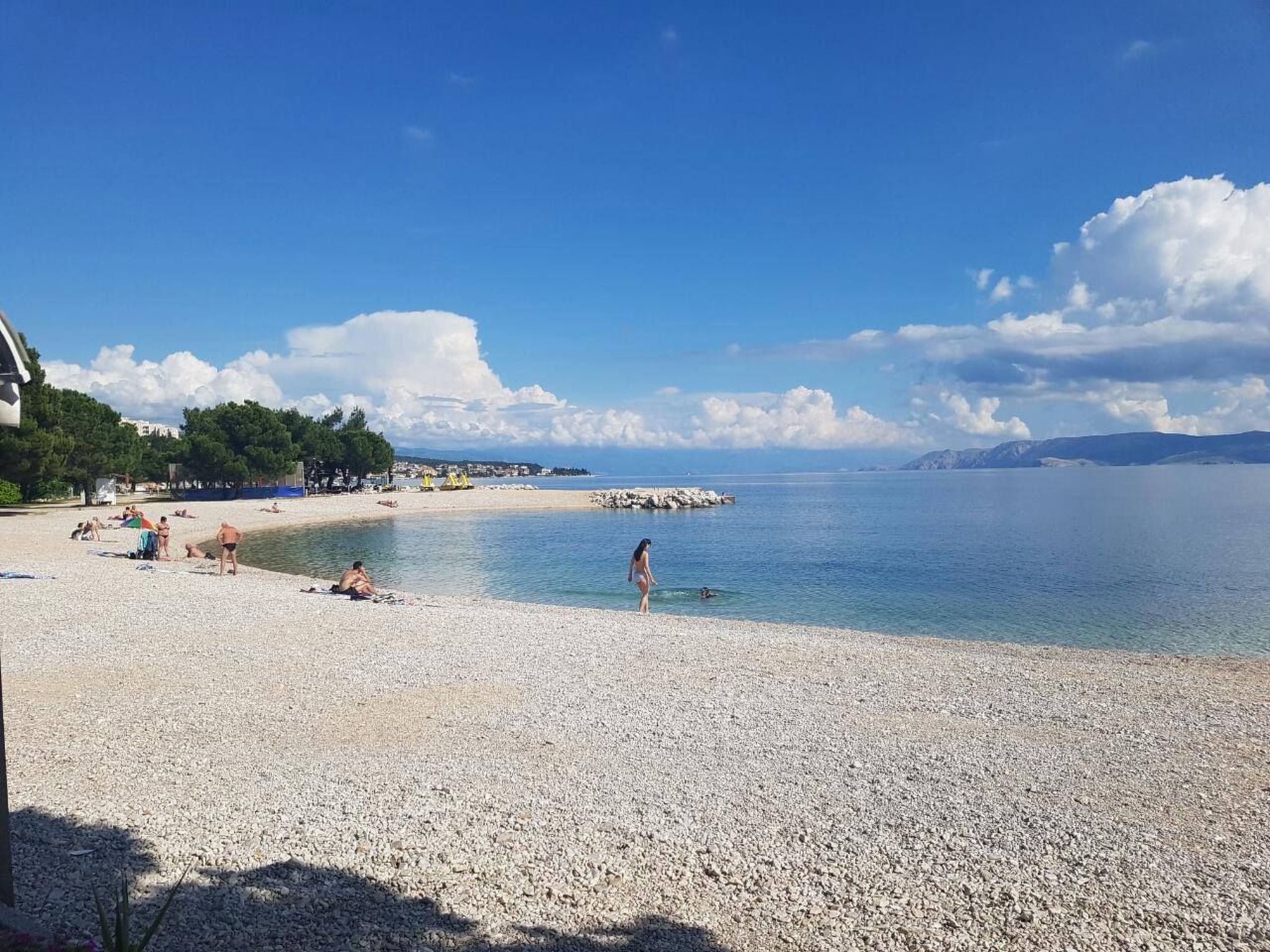 Ferienvilla "Goran" mit Blick auf das Wasser-Dehors