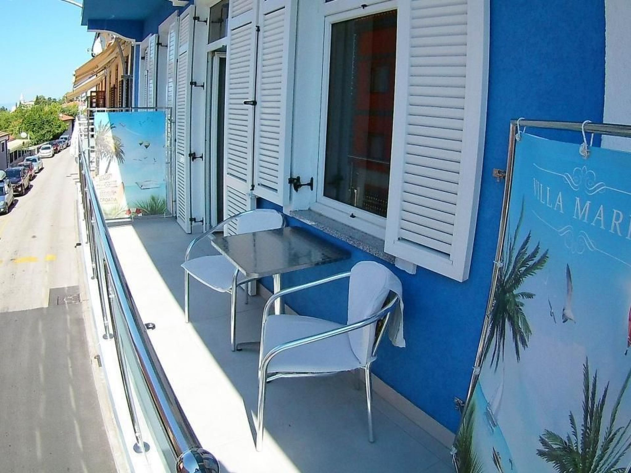 Appartement in Crikvenica mit Garten, Grill-Draußen