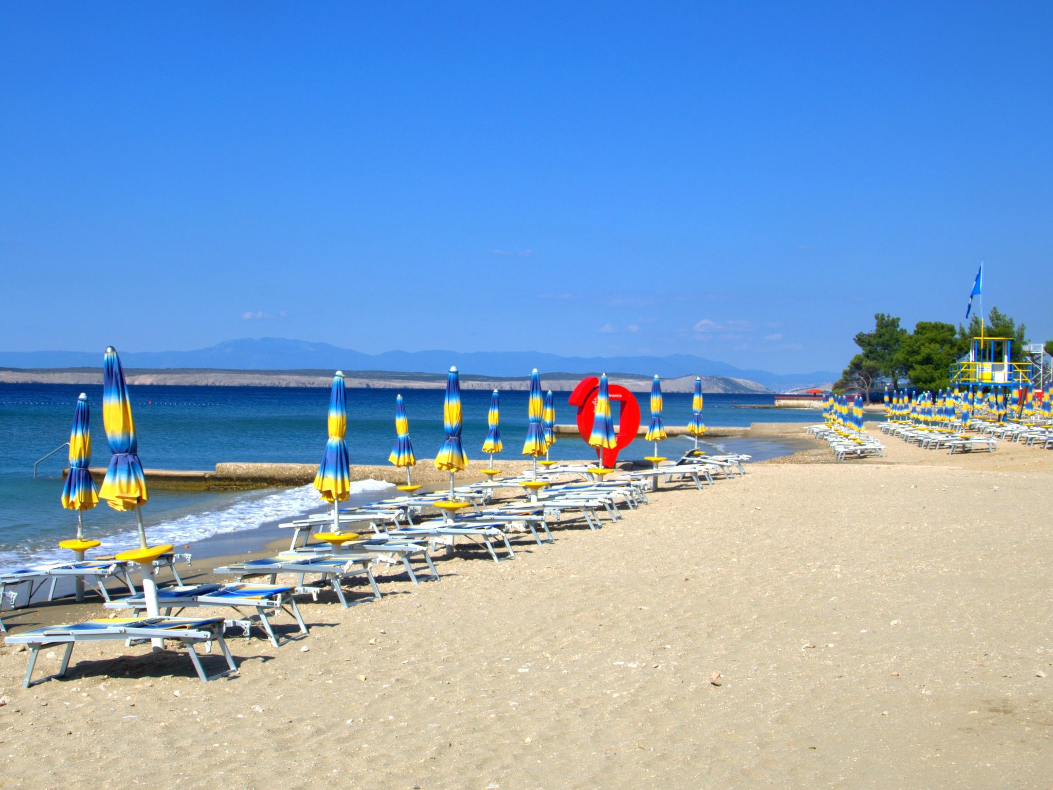 Wohnung in Crikvenica mit Terrasse-Binnen