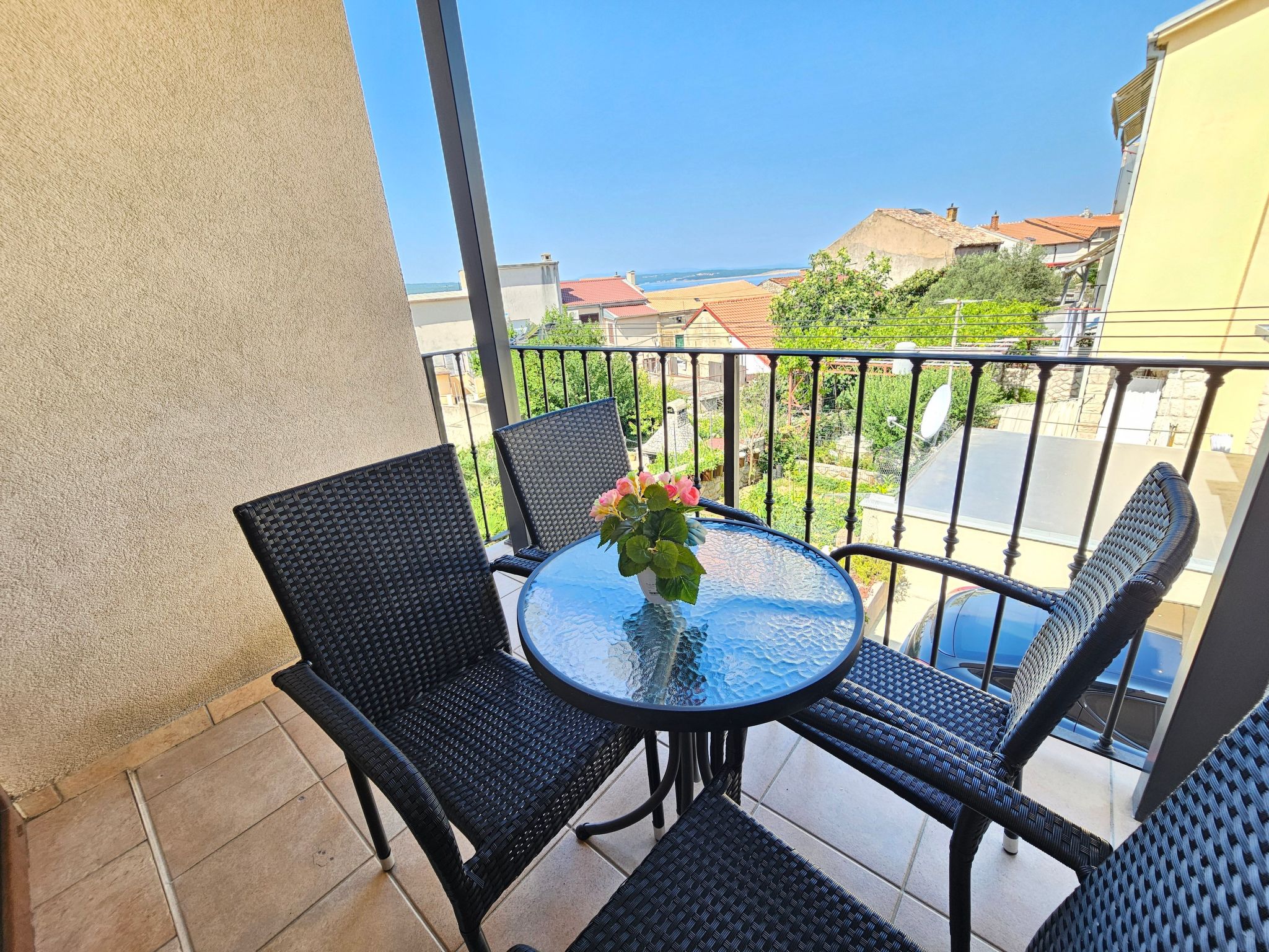 Wohnung mit Balkon, AC, Privatparkplatz Apartment in Cirkvenica Riviera