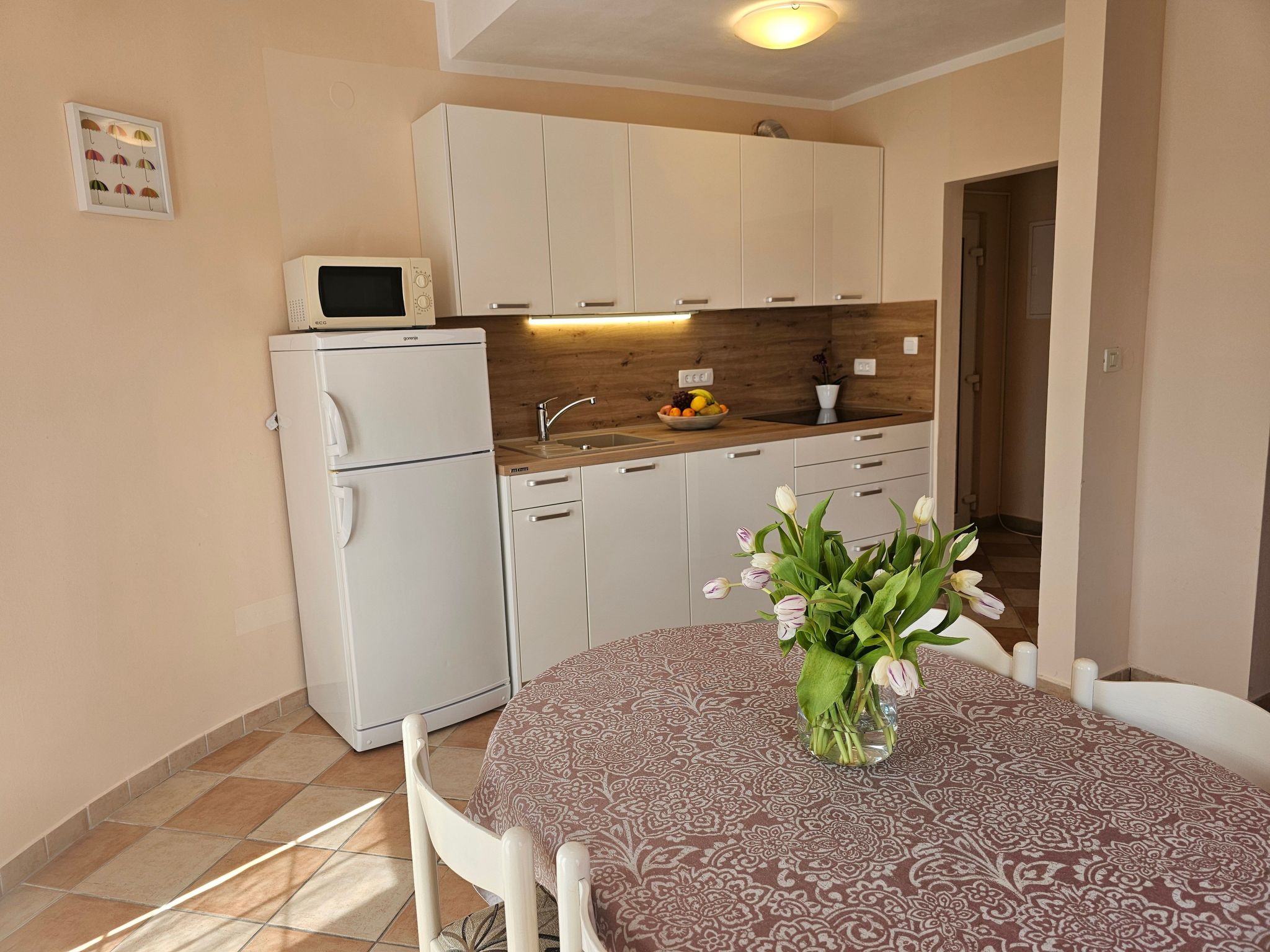 Wohnung in Crikvenica mit Balkon-Binnen