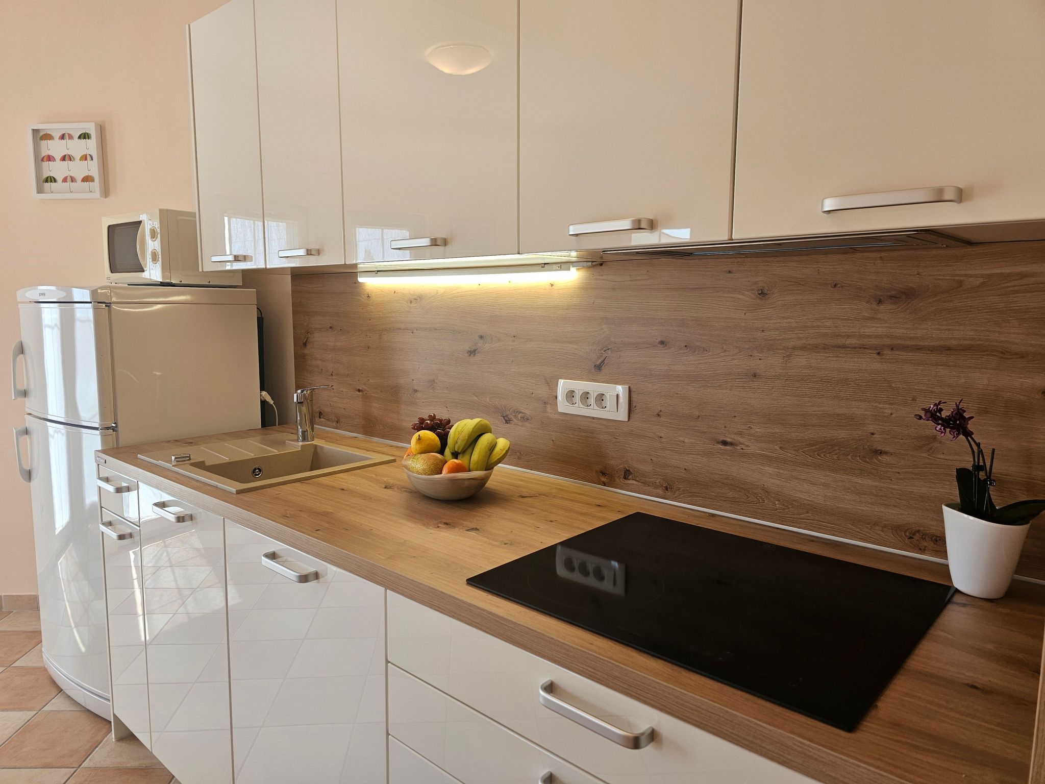 Wohnung in Crikvenica mit Balkon-Binnen