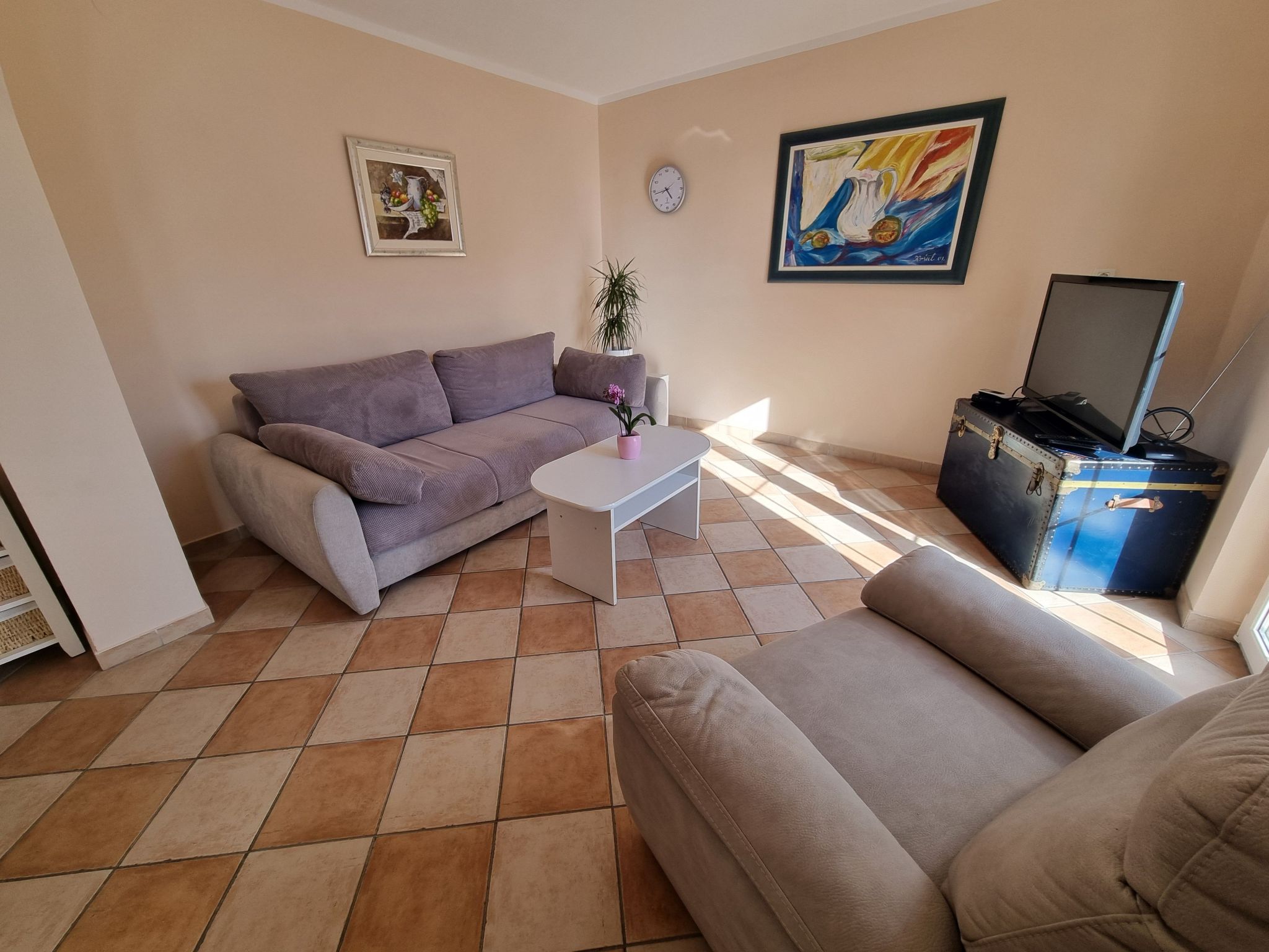Wohnung in Crikvenica mit Balkon-Binnen