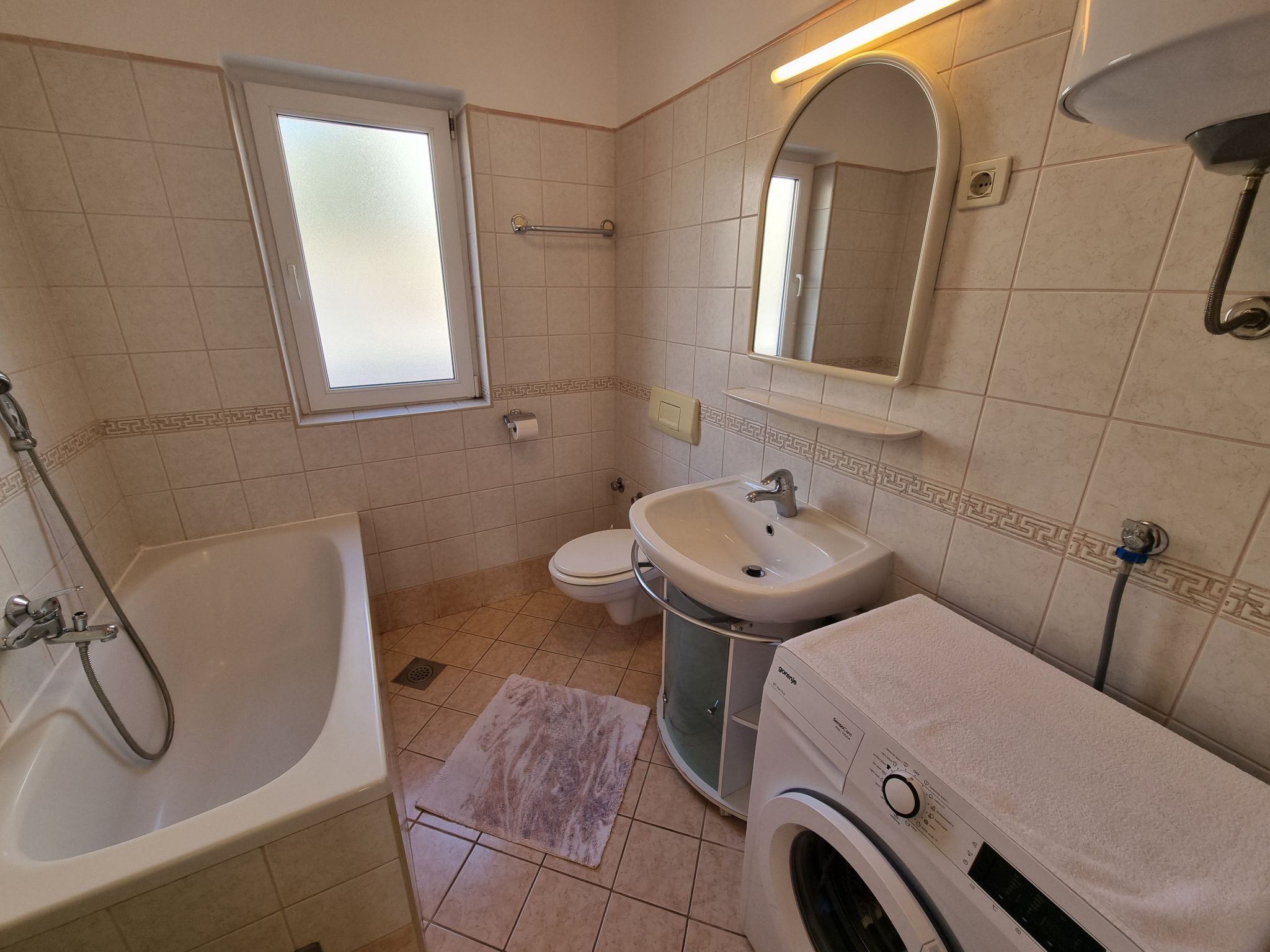 Wohnung in Crikvenica mit Balkon-Binnen