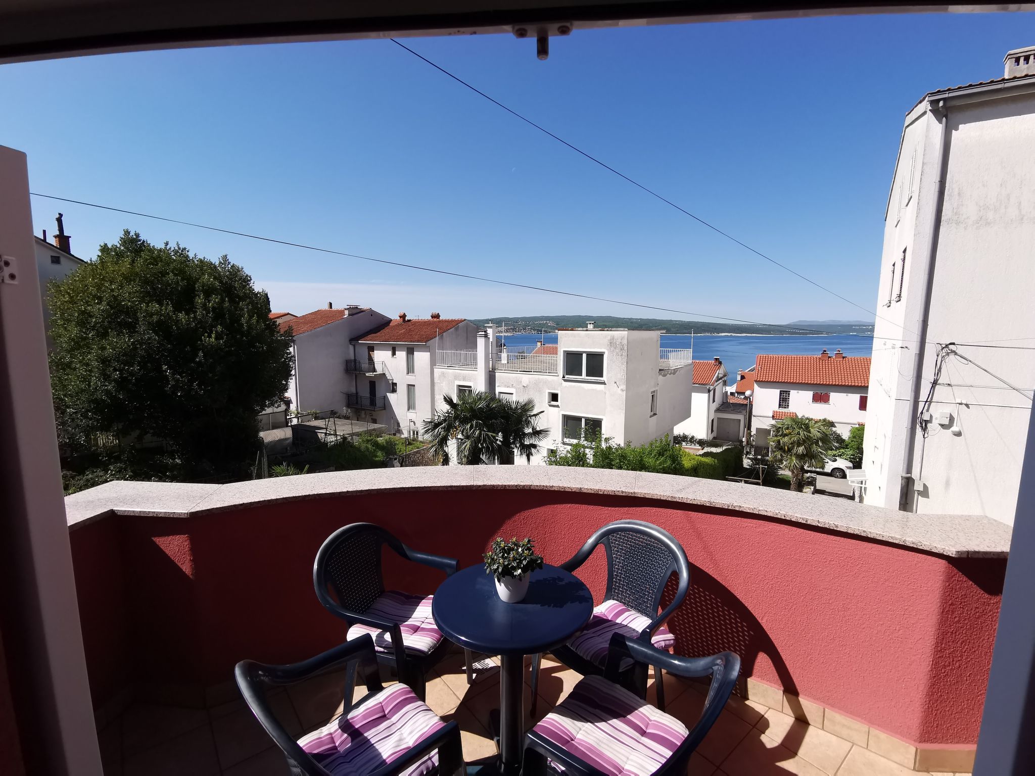 Wohnung in Crikvenica mit Balkon-Binnen