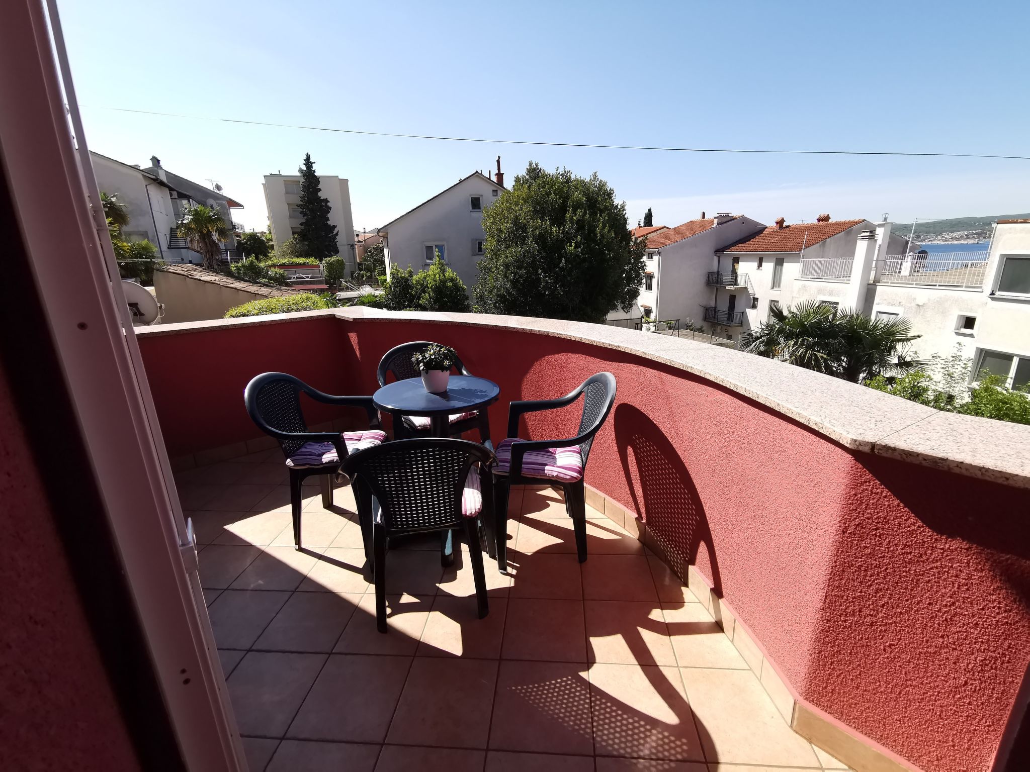 Wohnung in Crikvenica mit Balkon-Binnen