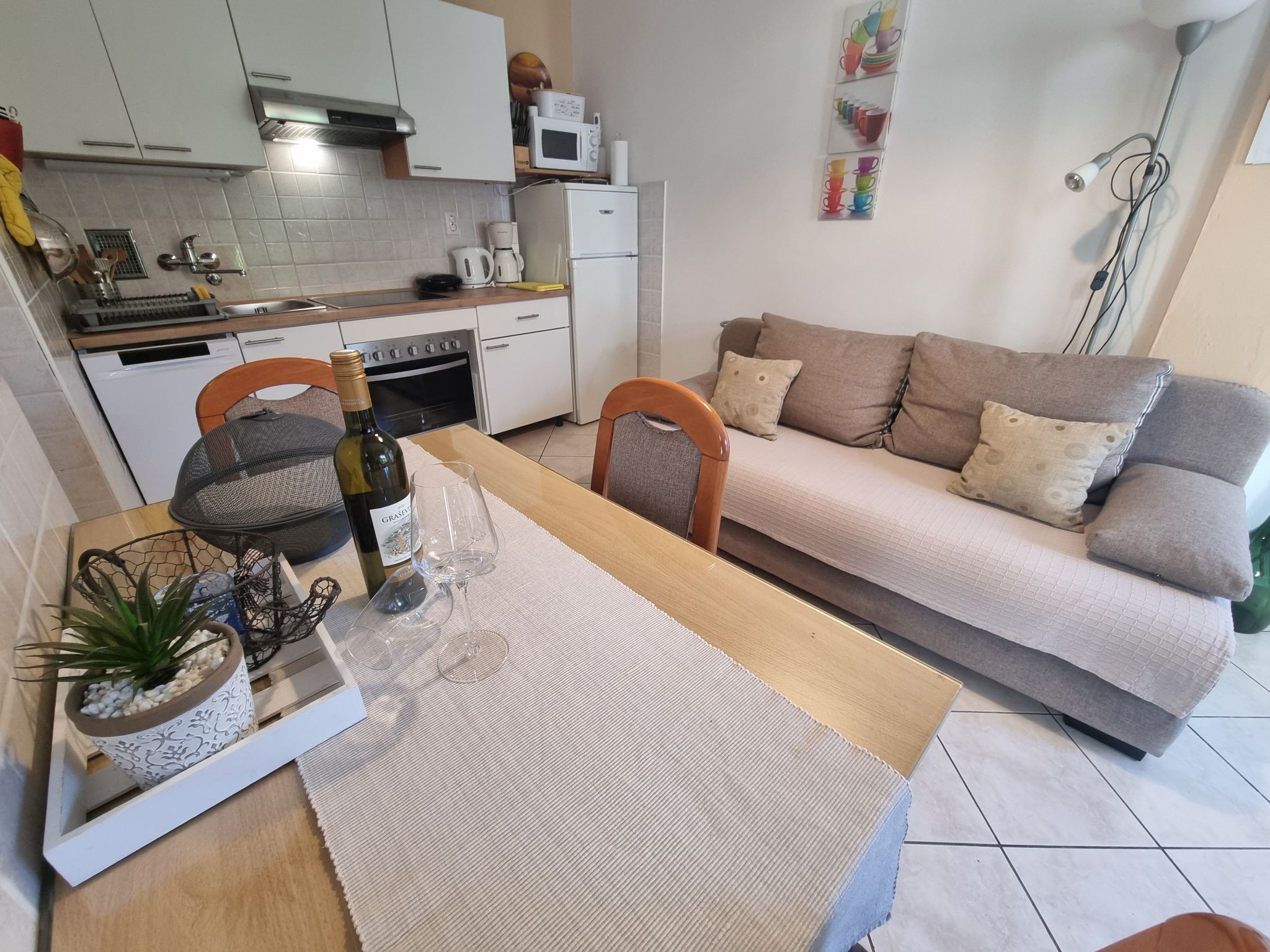 Wohnung in toller Lage, 10m vom Strand entfernt-Binnen