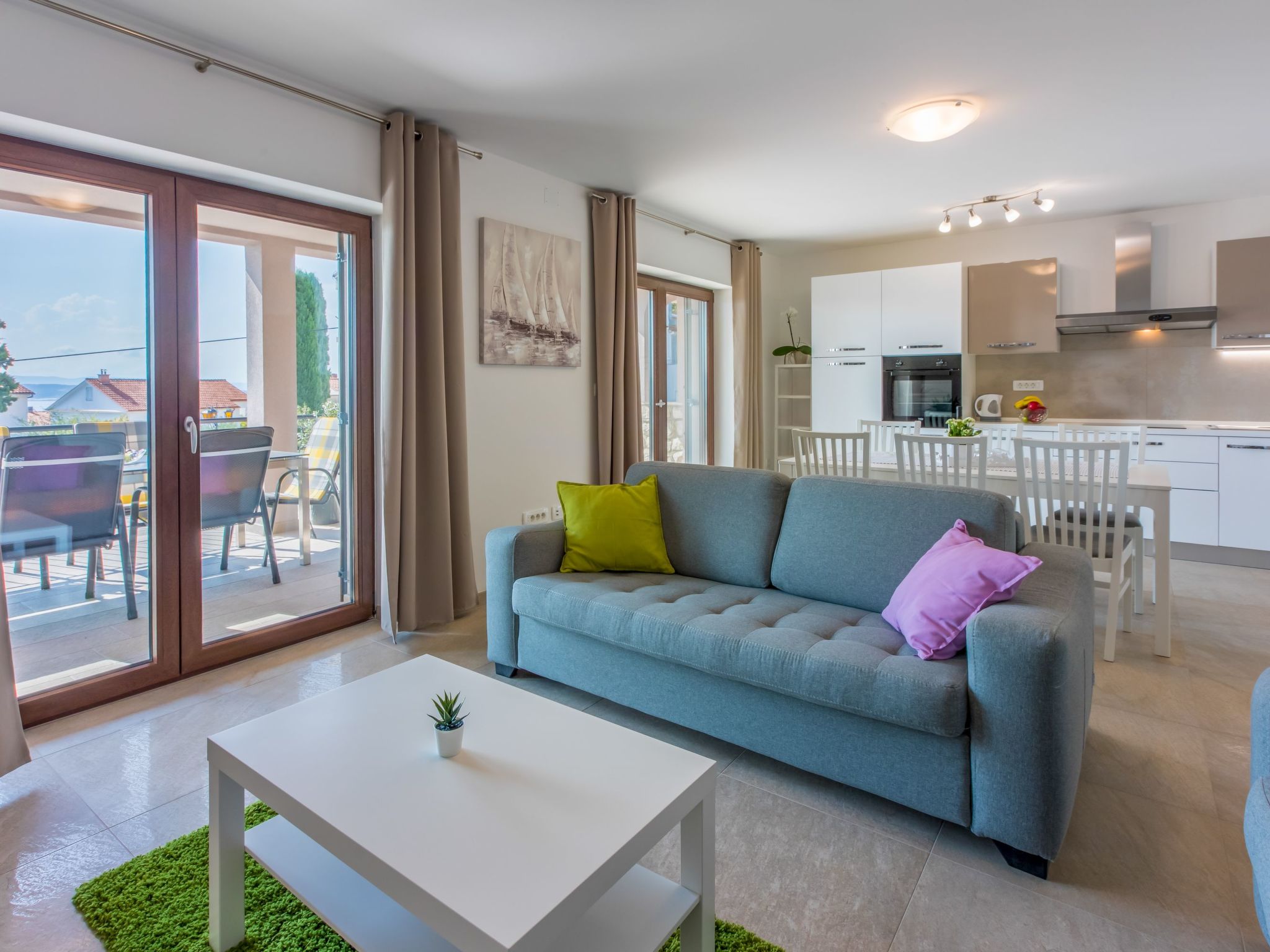 Wohnung im Erdgeschoss mit Terrasse-Drinnen