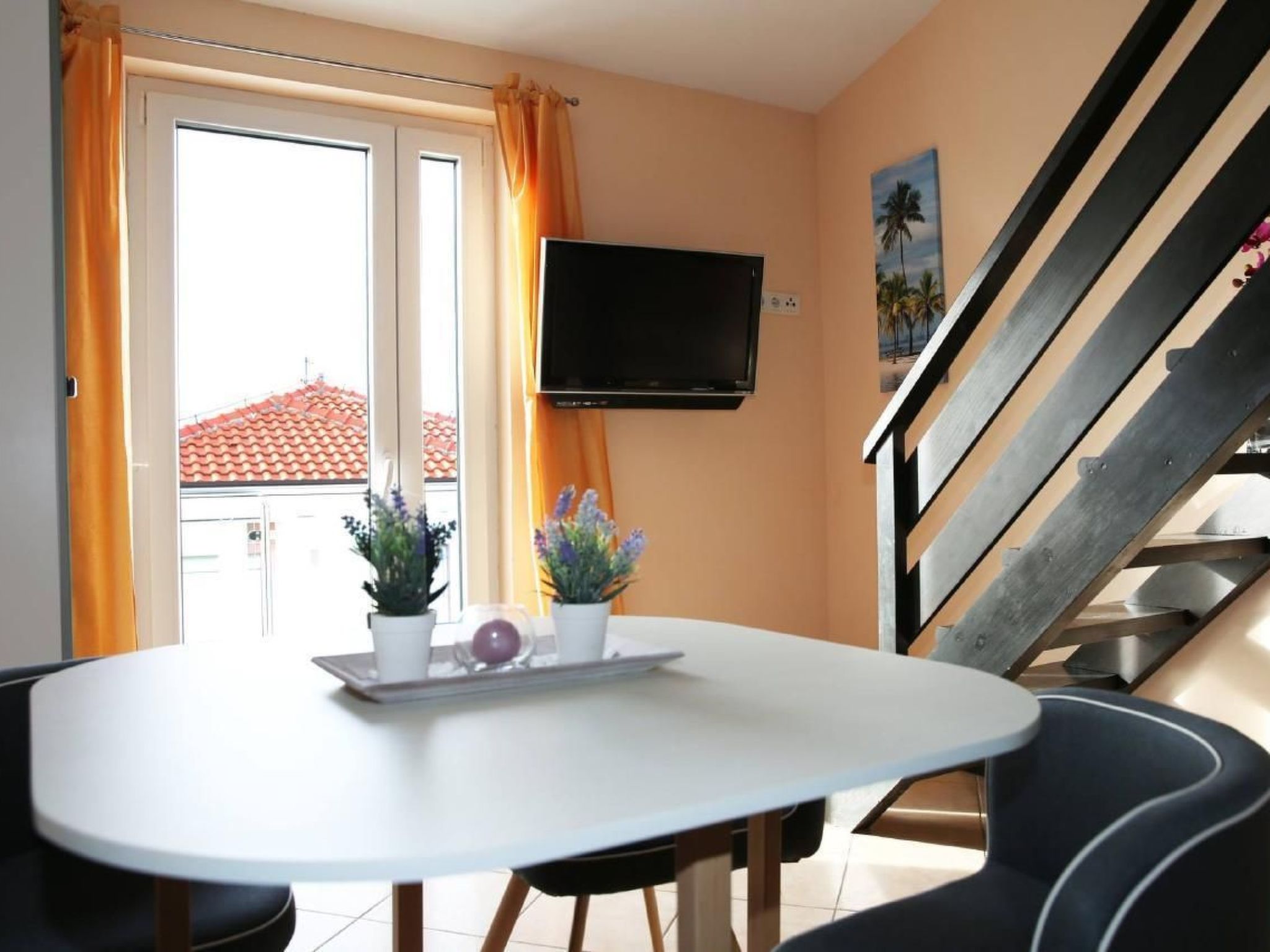 Studio-Appartement mit Blick auf das Wasser