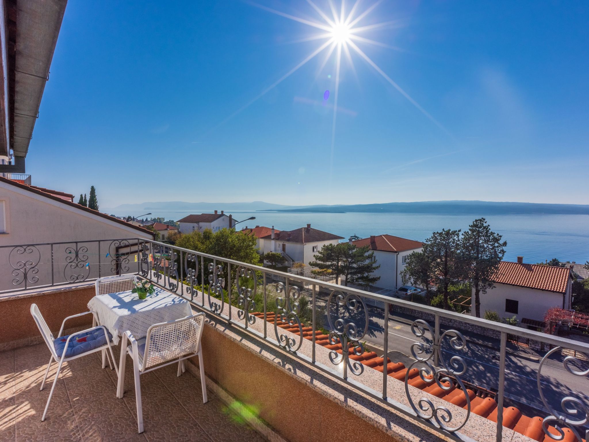Appartement in Crikvenica mit Meerblick, Nähe Sandstrand-Inside