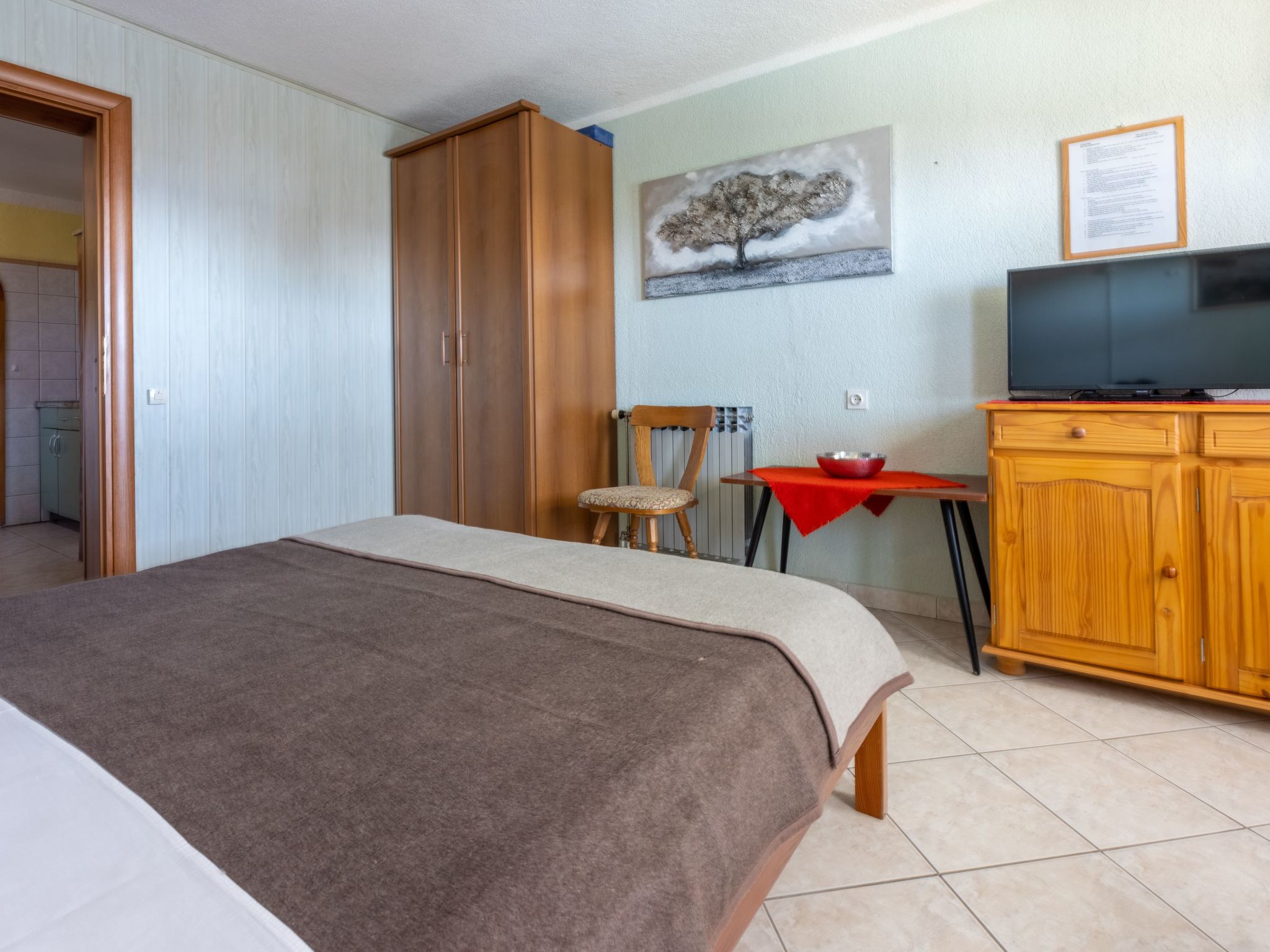 Appartement für 2-3 Personen, Nähe Sandstrand-Inside