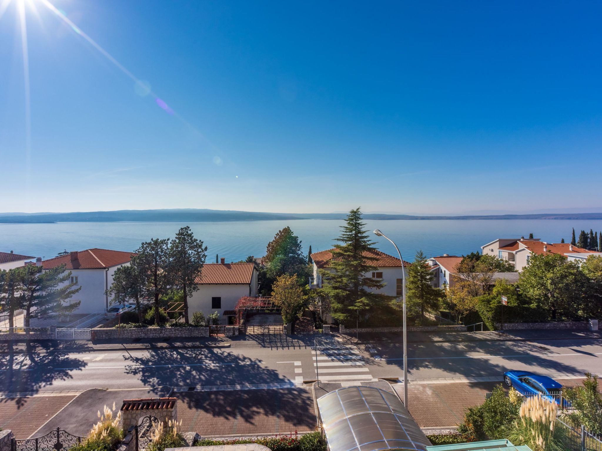 Wohnung in Crikvenica mit Terrasse mit Meerblick-Binnen