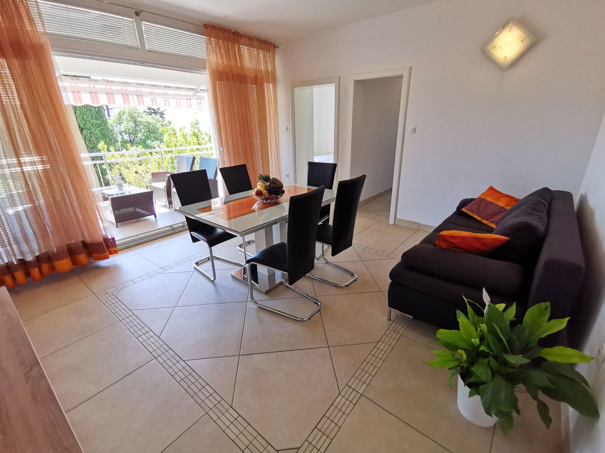 Wohnung 50m vom Strand entfernt, für 5 Personen-Binnen