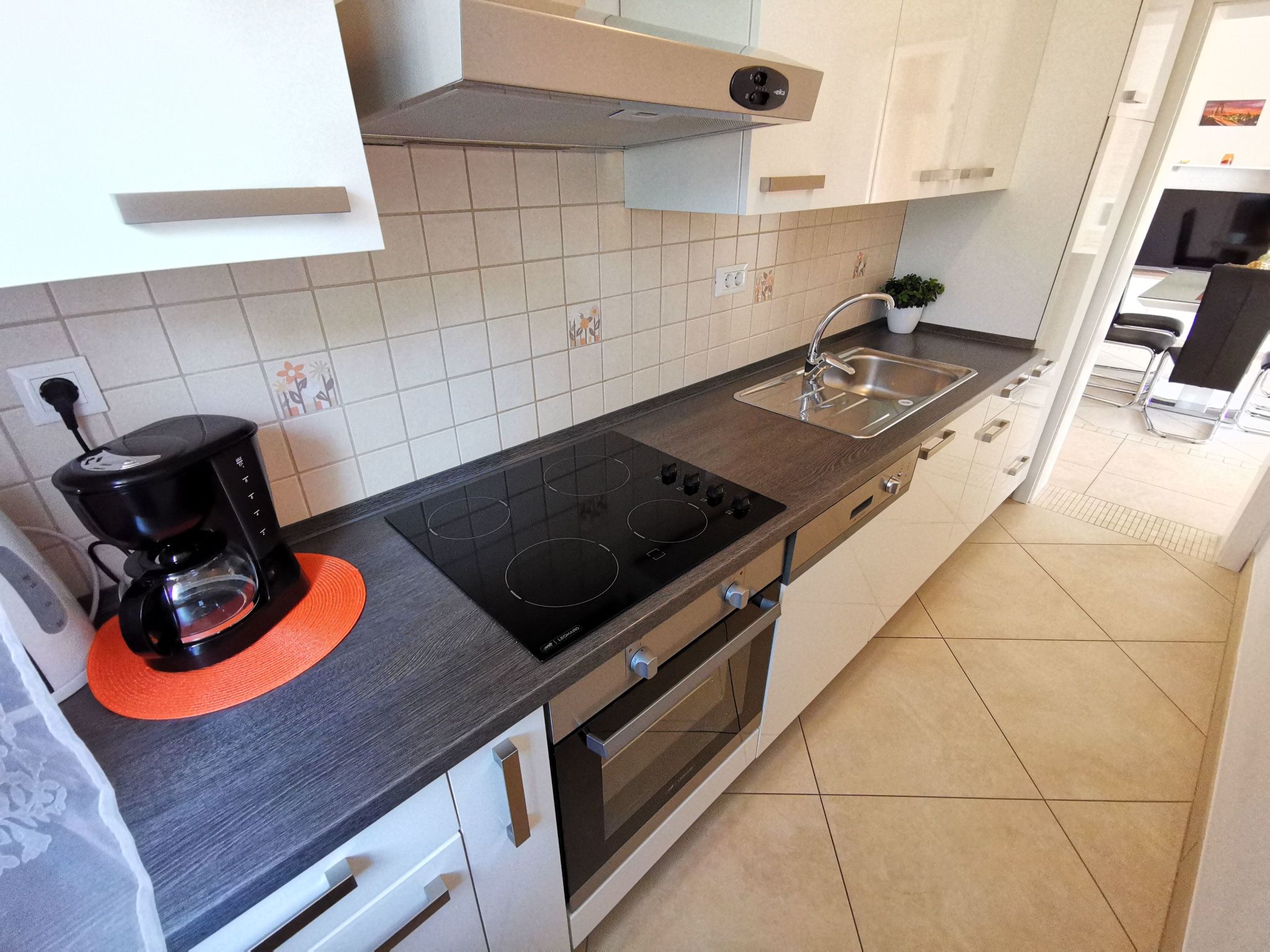 Wohnung 50m vom Strand entfernt, für 5 Personen-Binnen