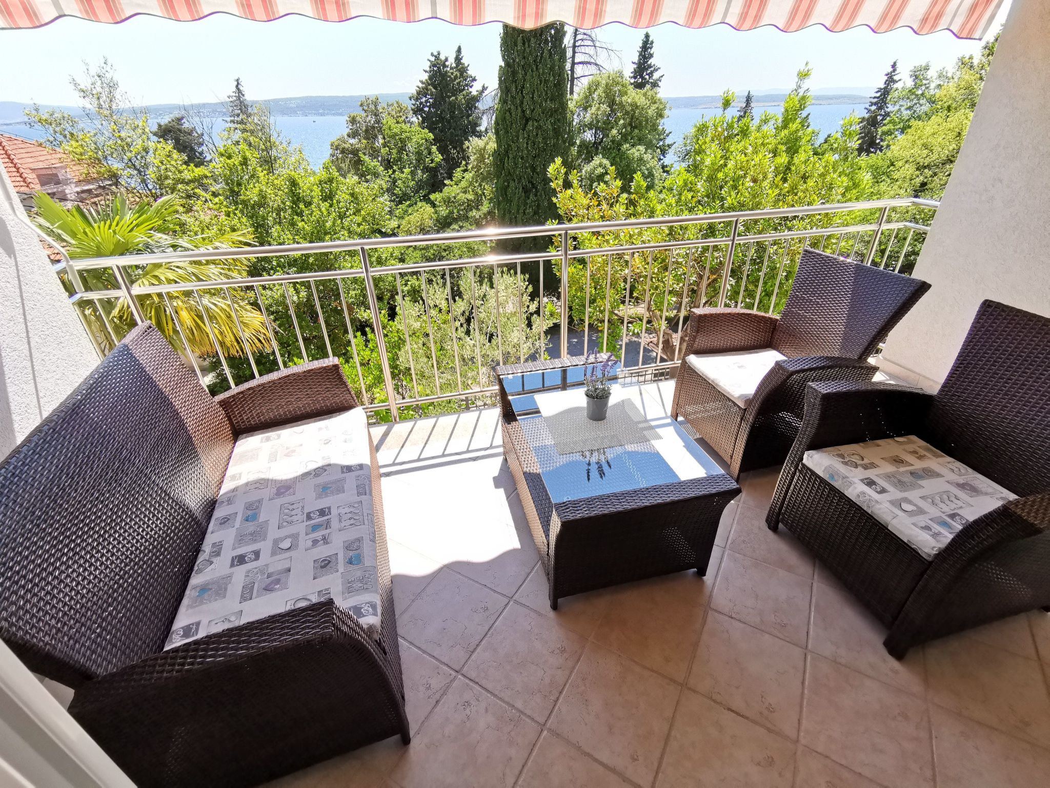 Wohnung 50m vom Strand entfernt, für 5 Personen-Binnen