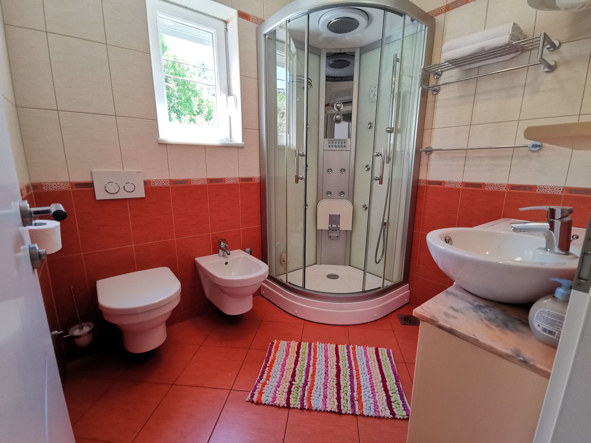 Wohnung für 4 Personen, 50m vom Strand entfernt-Binnen