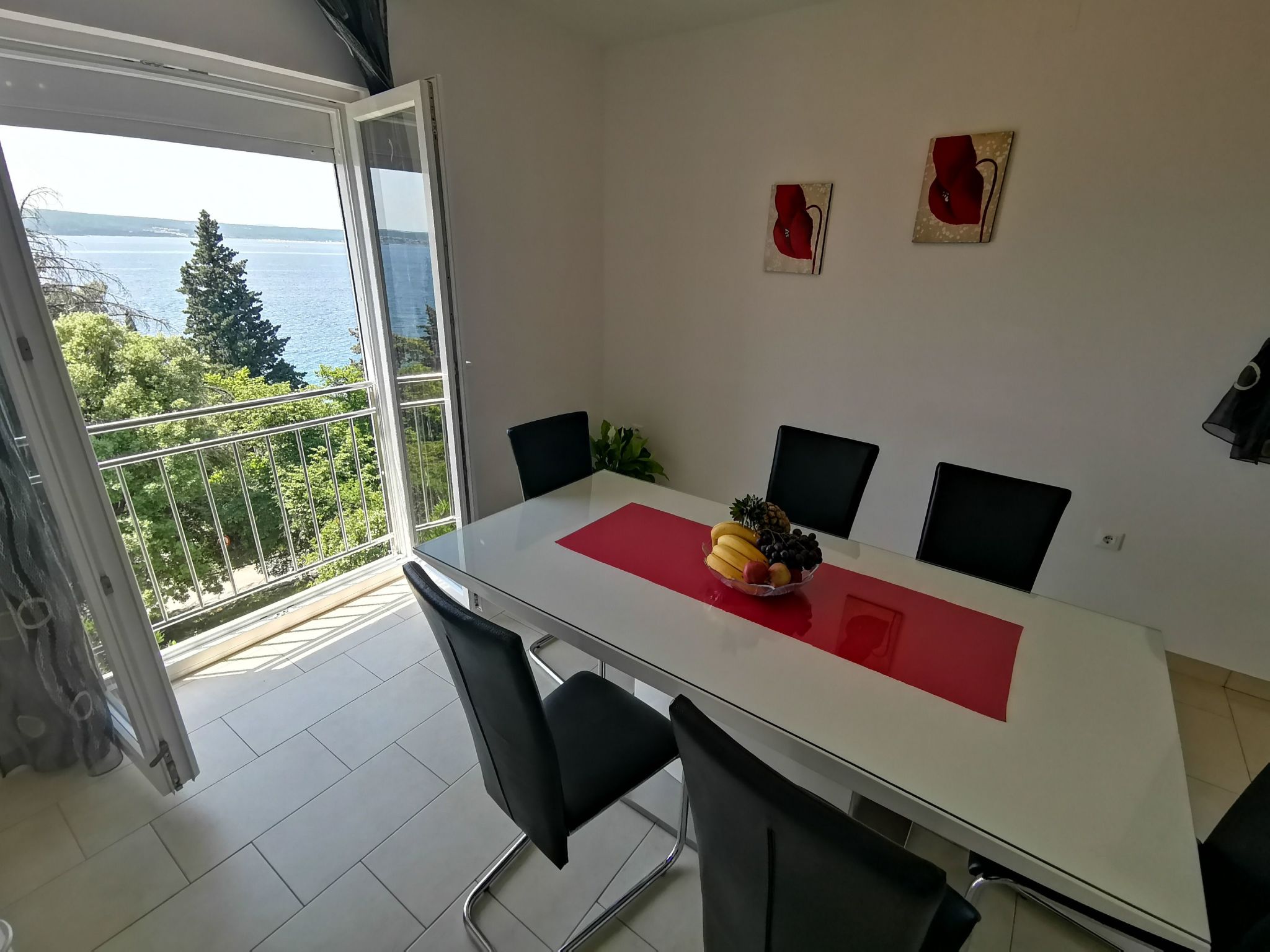 Wohnung mit Meerblick, 50m vom Strand entfernt-Binnen