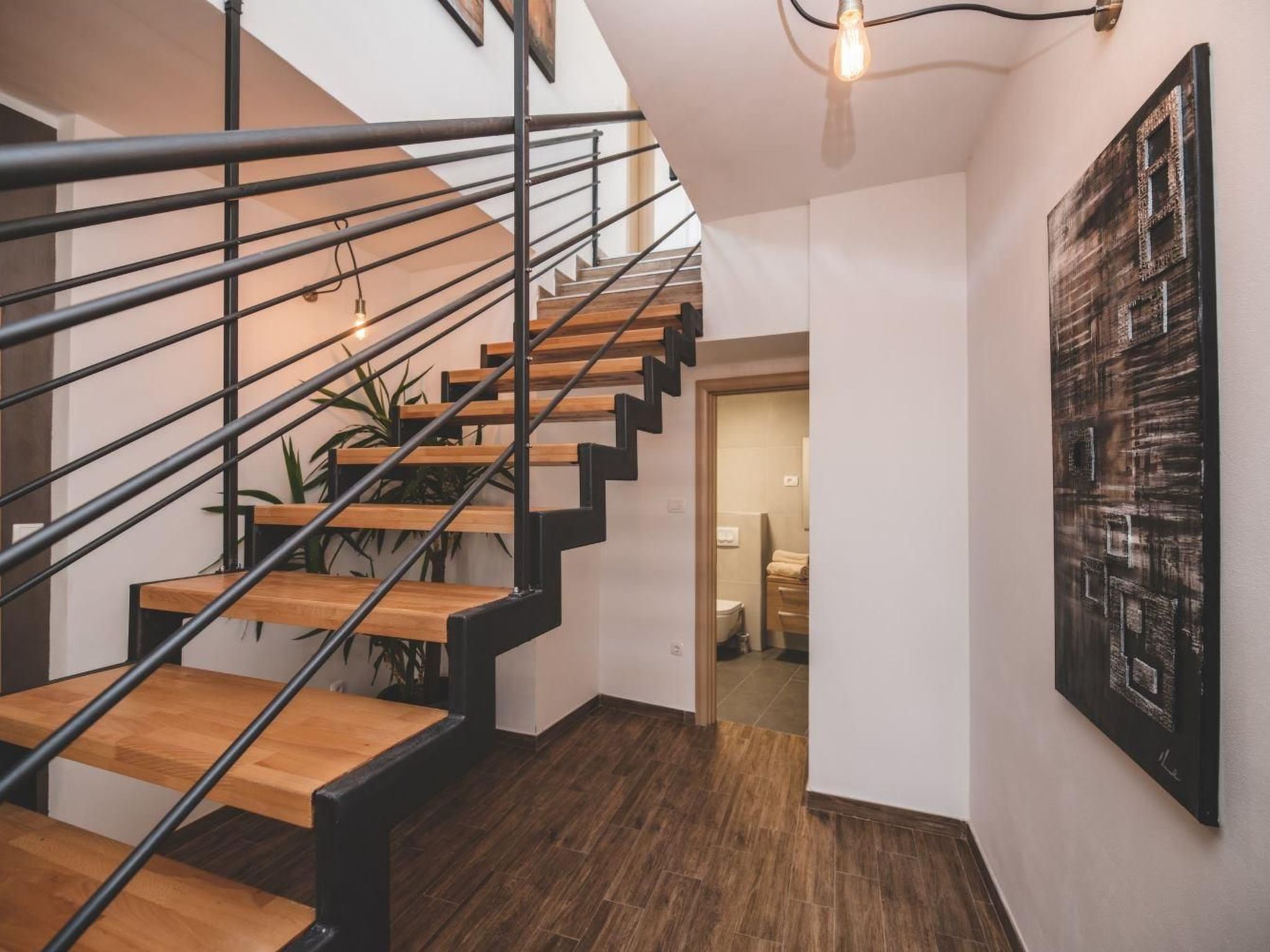 Für 7 Personen und 1 Kind-Binnen