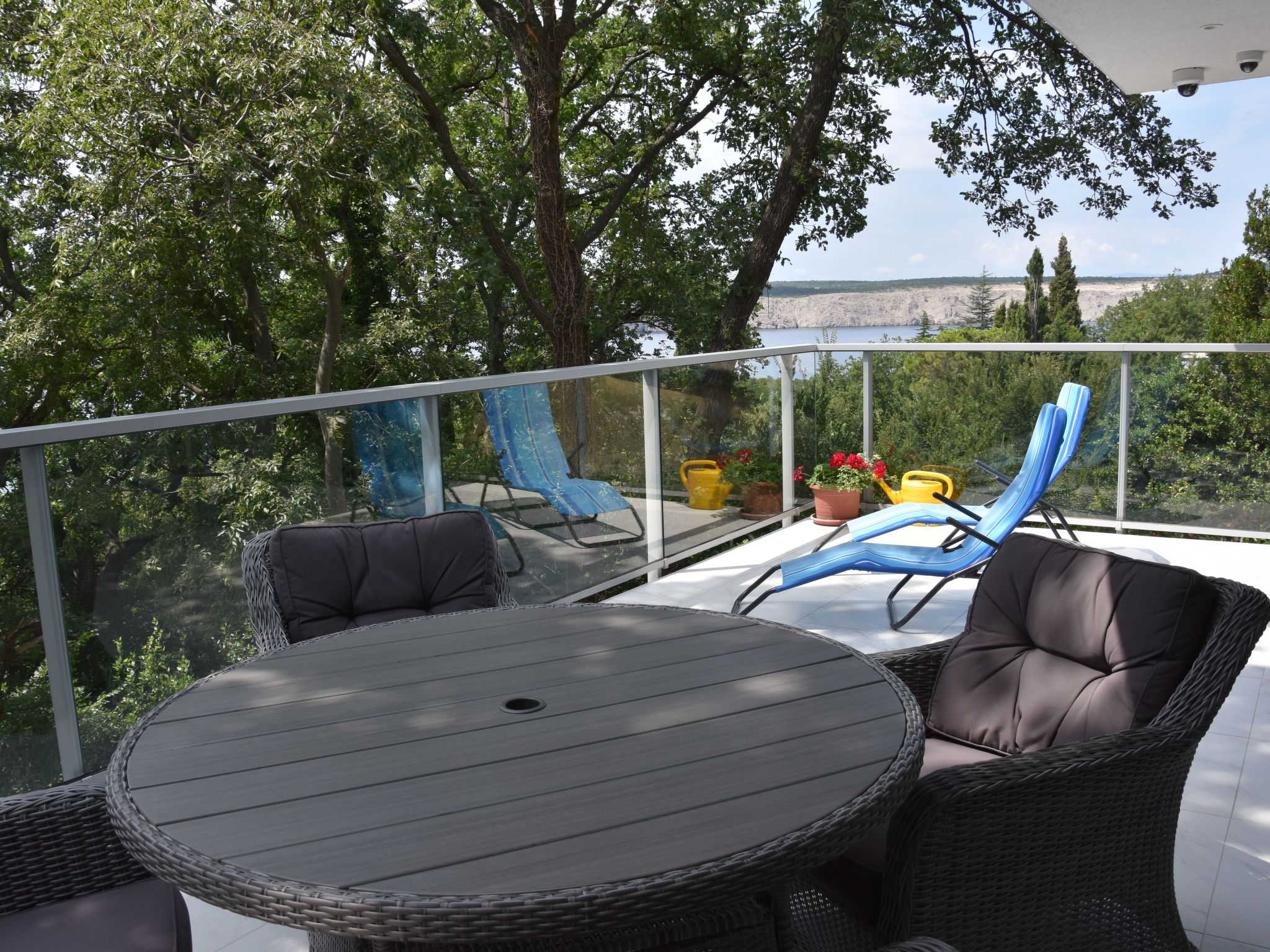 Ferienvilla mit Whirlpool-Draußen