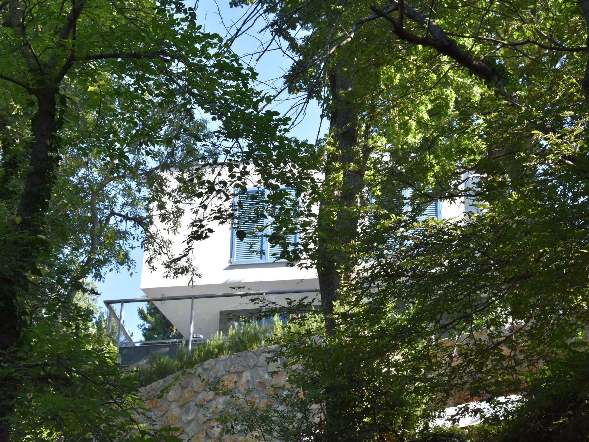 Ferienvilla mit Whirlpool-Draußen