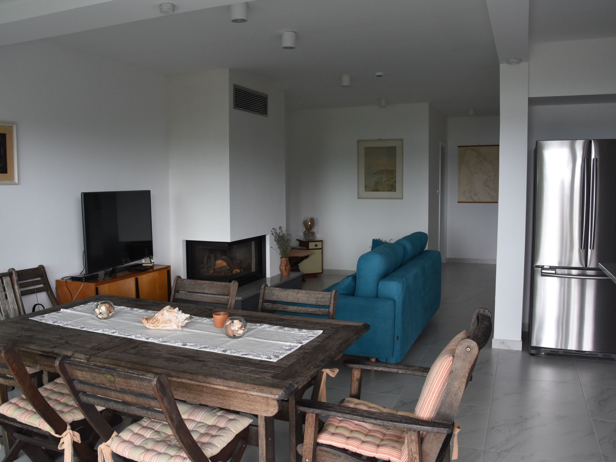 Ferienvilla mit Whirlpool-Drinnen