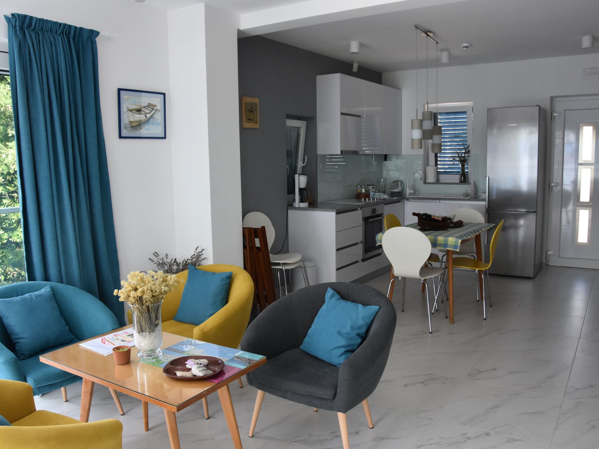 Ferienvilla mit Whirlpool-Drinnen