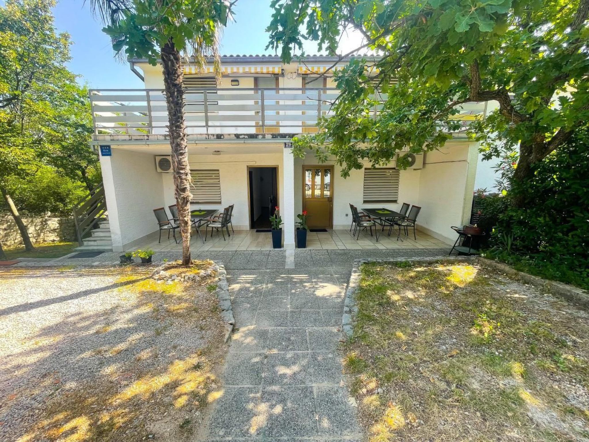 In Jadranovo mit Garten