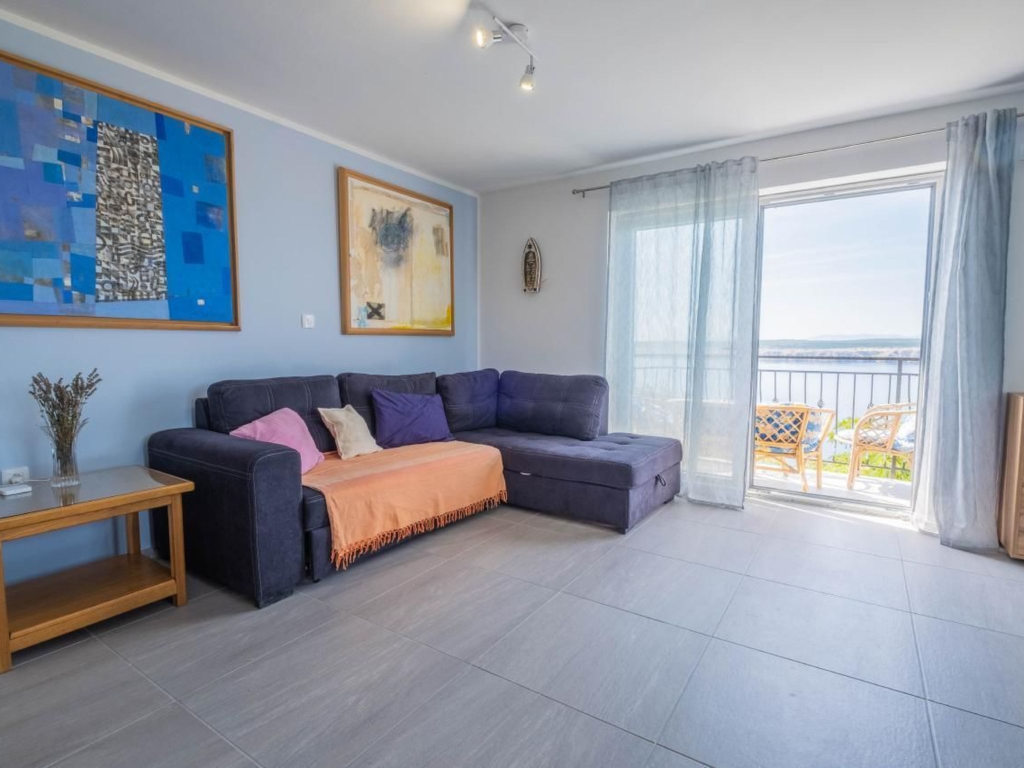 Wohnung in Jadranovo und Meerblick-Binnen