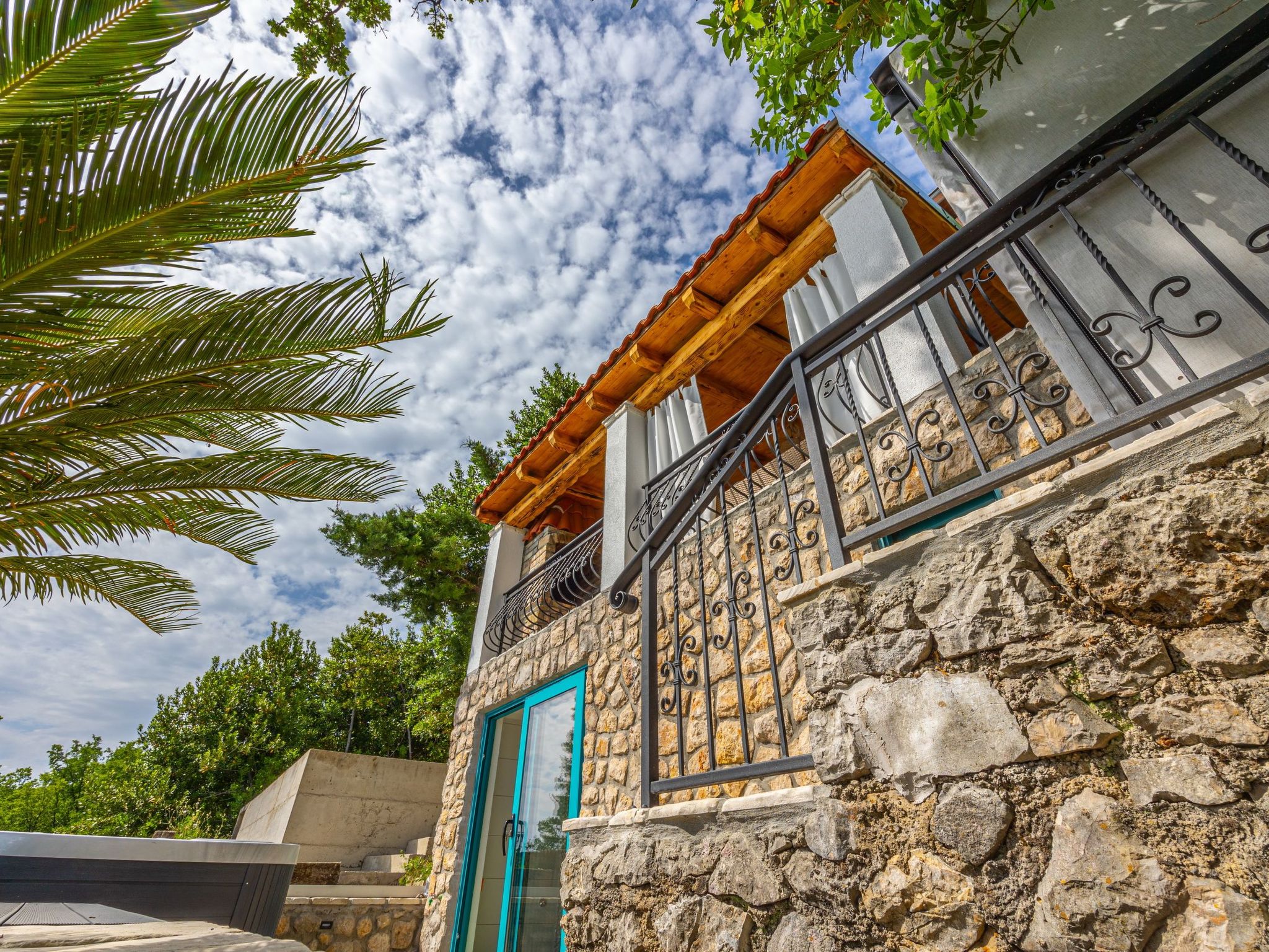 Villa Cikas Palmhouse-Draußen