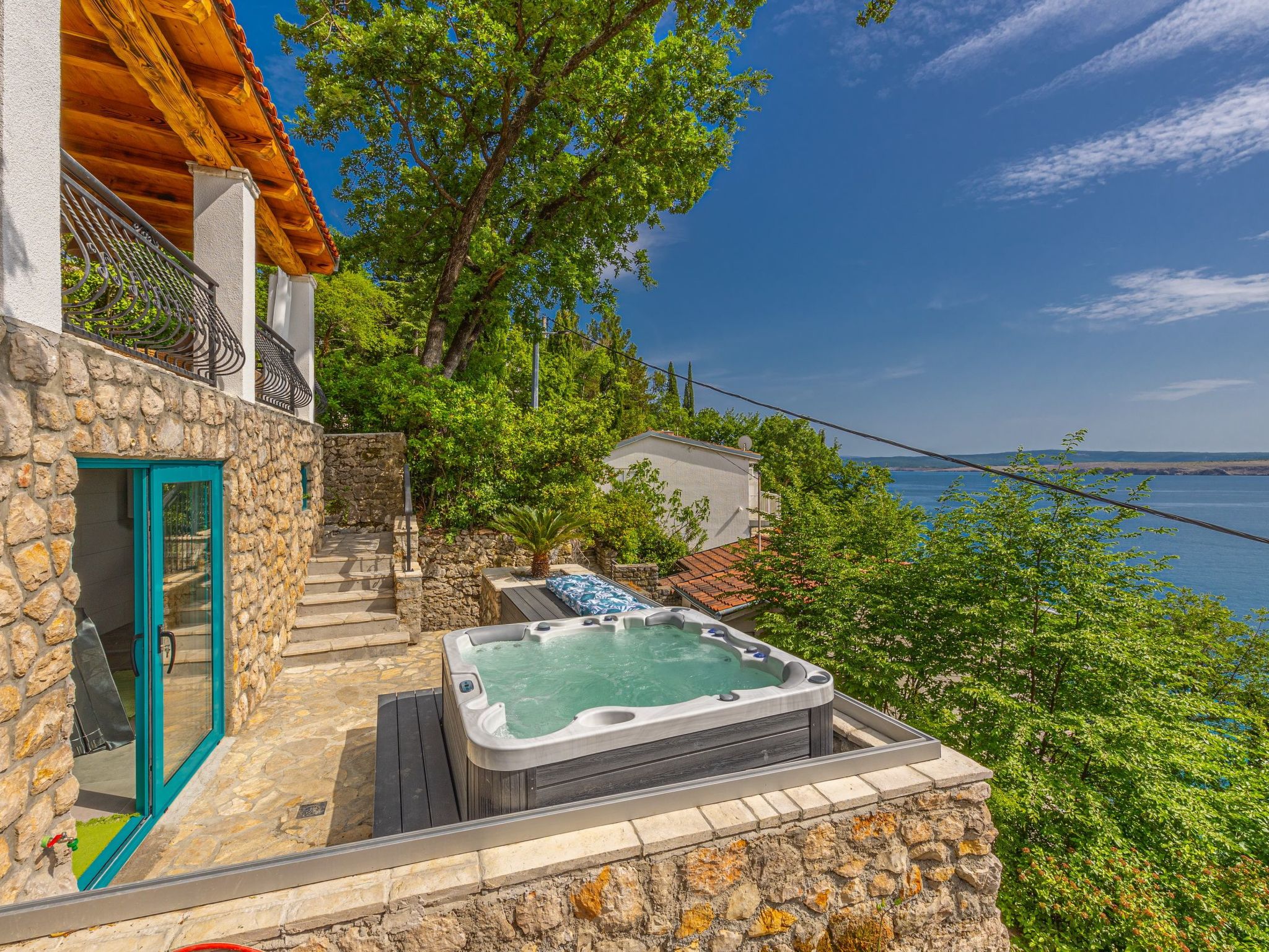 Villa Cikas Palmhouse-Draußen