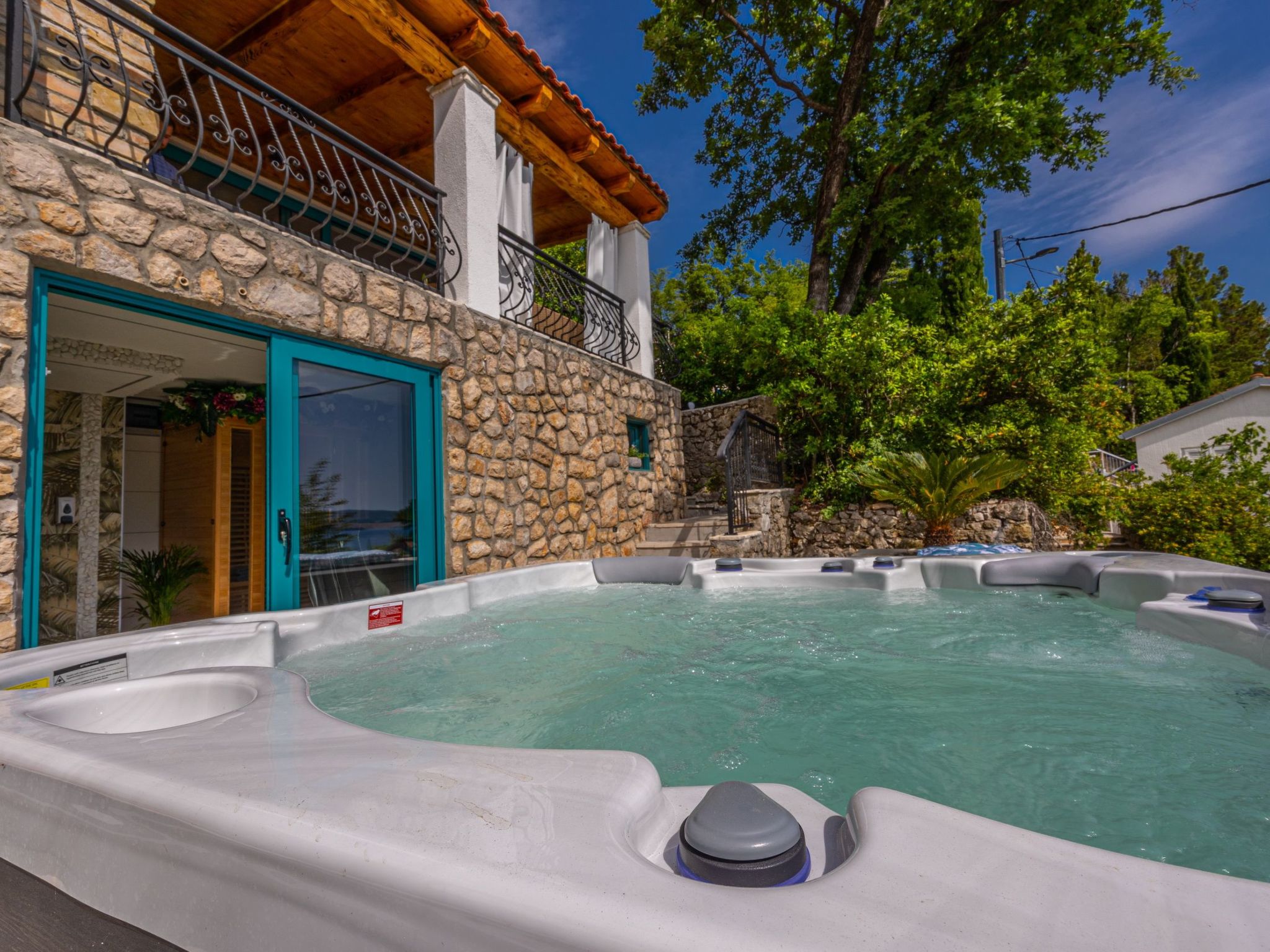 Villa Cikas Palmhouse-Draußen