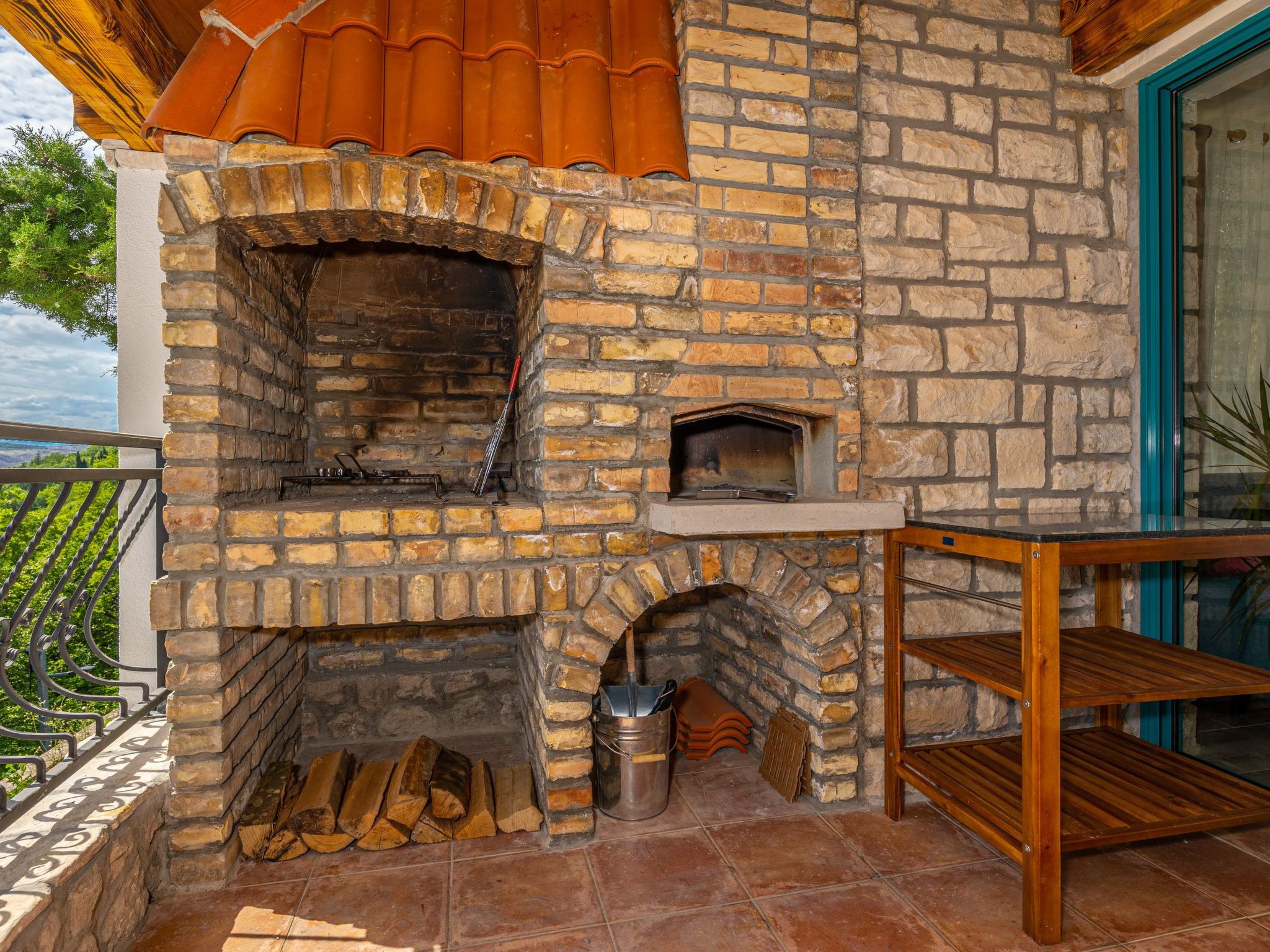 Villa Cikas Palmhouse-Draußen