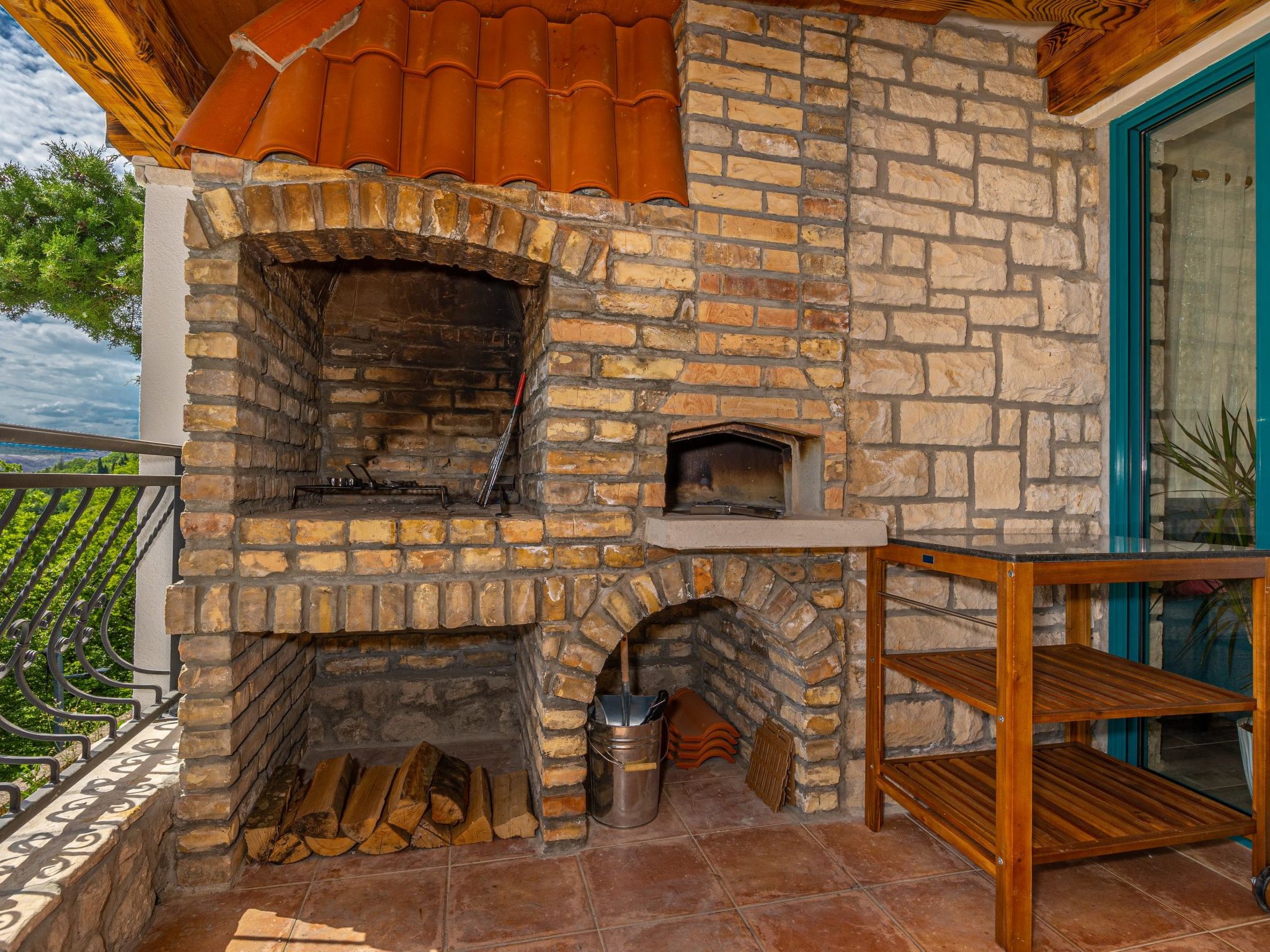 Villa Cikas Palmhouse-Draußen