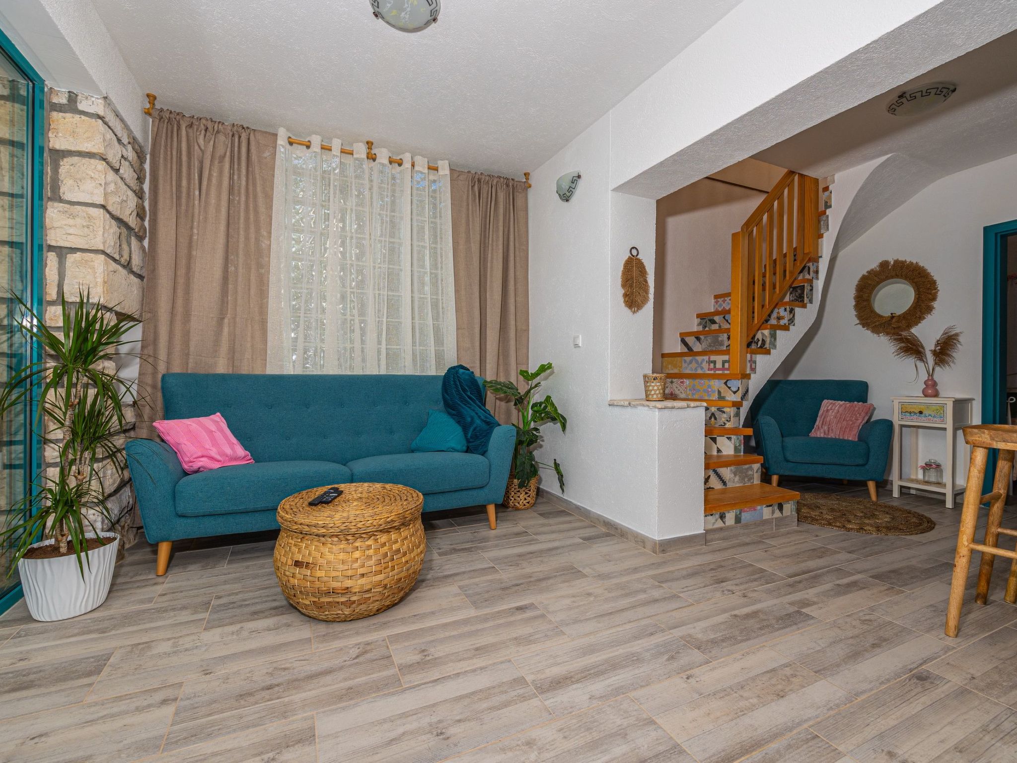 Villa Cikas Palmhouse-Drinnen