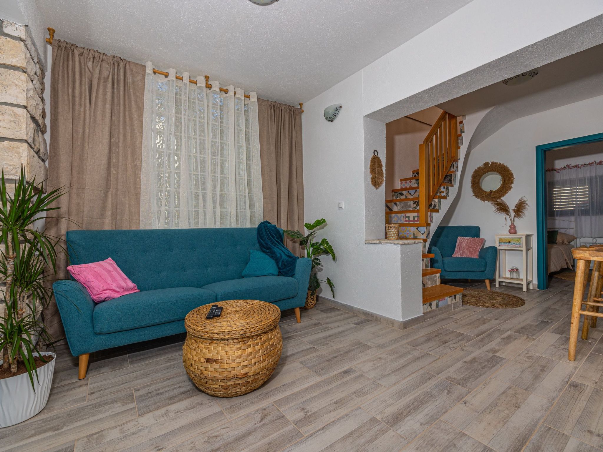 Villa Cikas Palmhouse-Drinnen