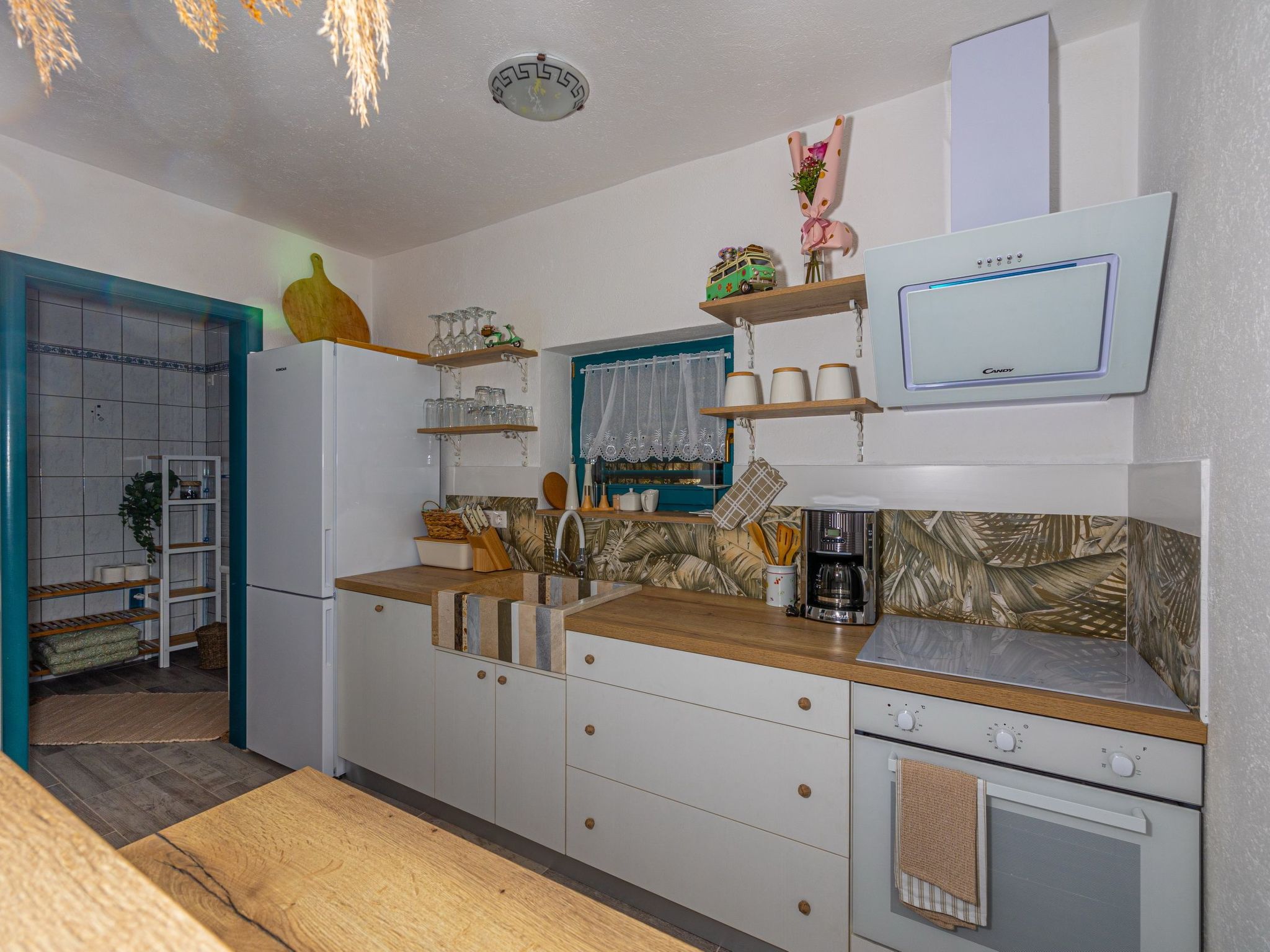 Villa Cikas Palmhouse-Drinnen