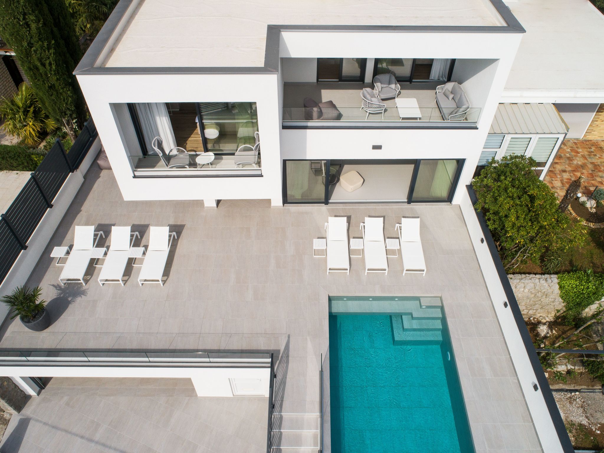 Villa Xema bei Crikvenica-Drinnen